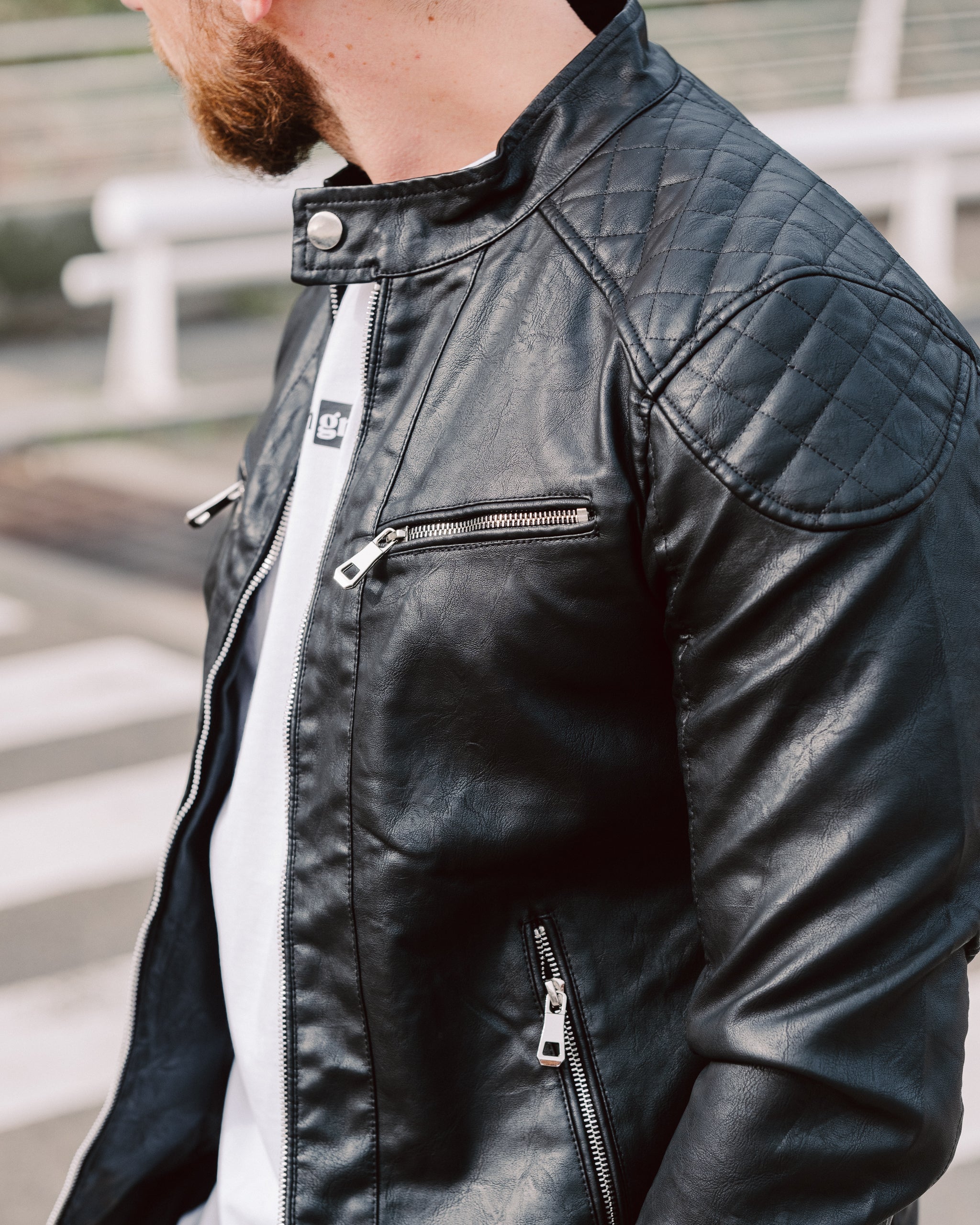 Veste perfecto BOBBY noir