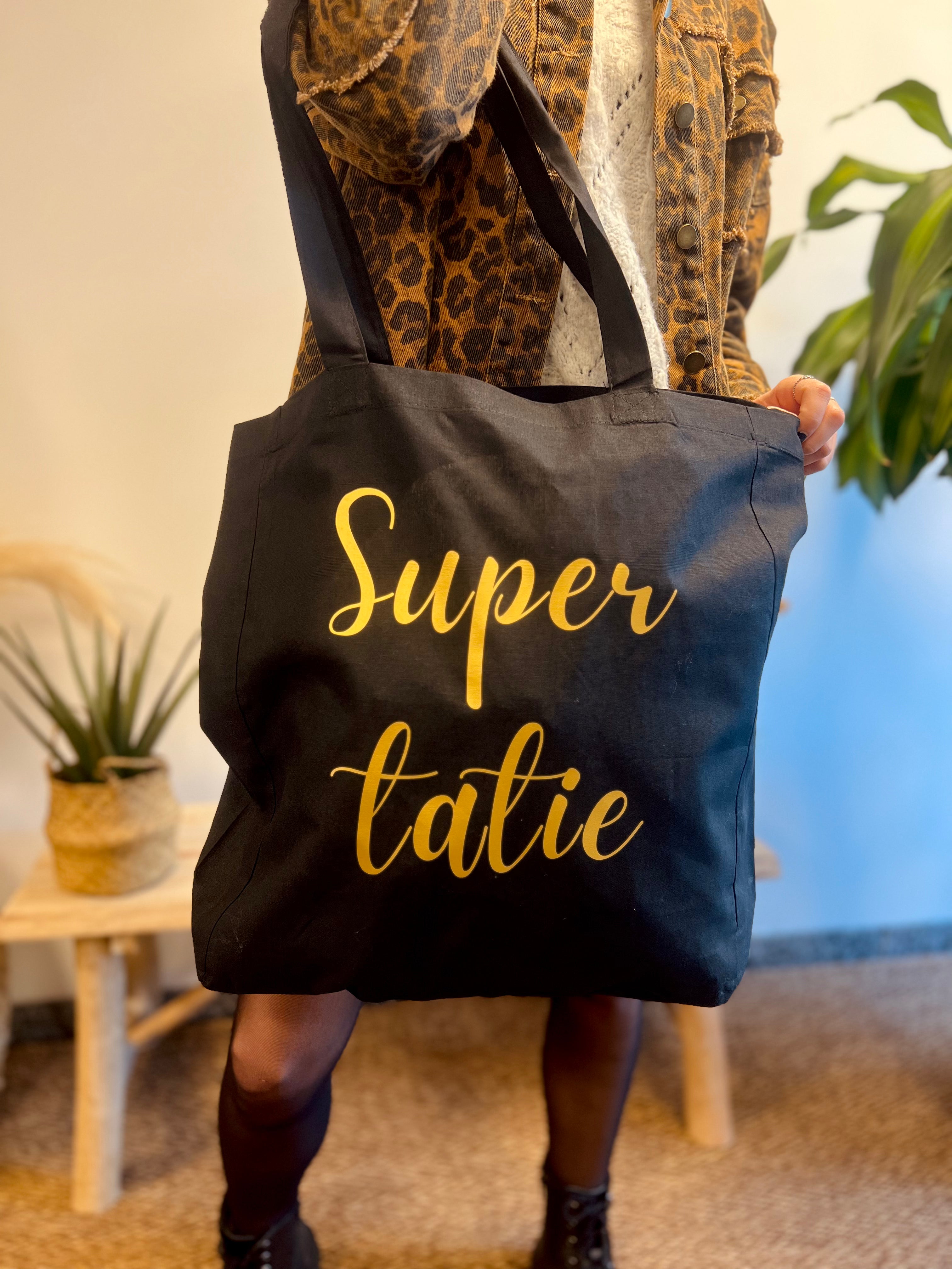 Totebag SUPER TATIE coton oeko-tex