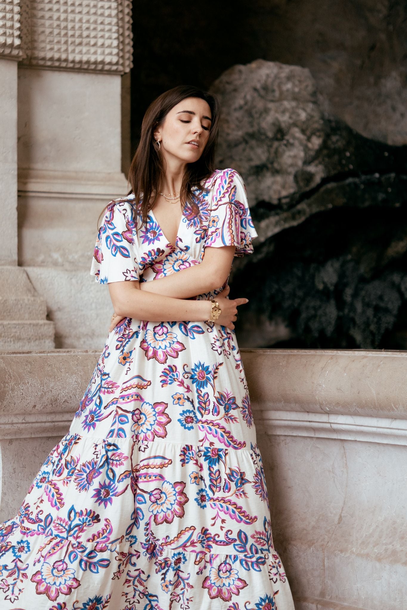 Robe SEVILLA manches volants