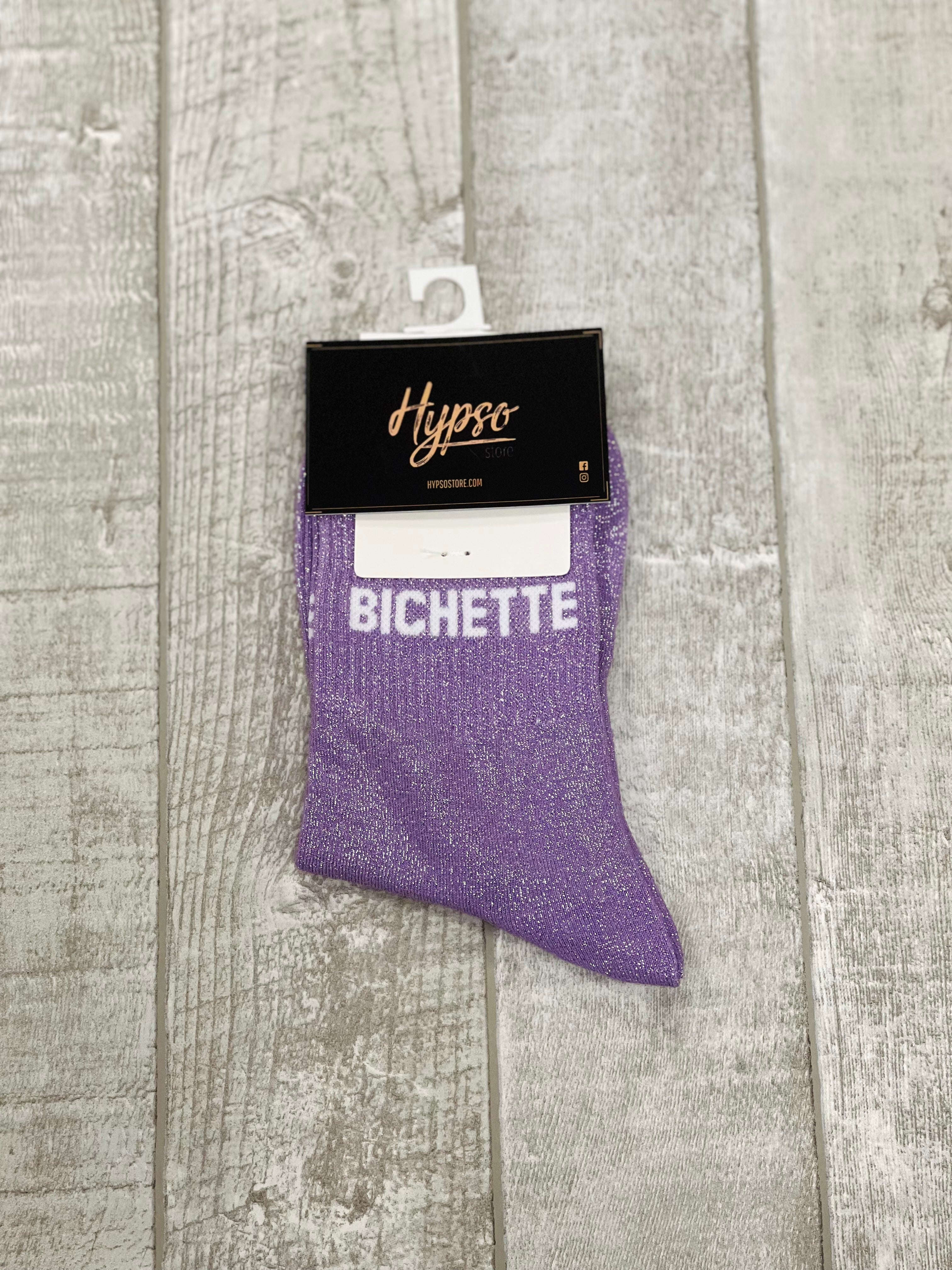 Chaussettes à paillettes BICHETTE