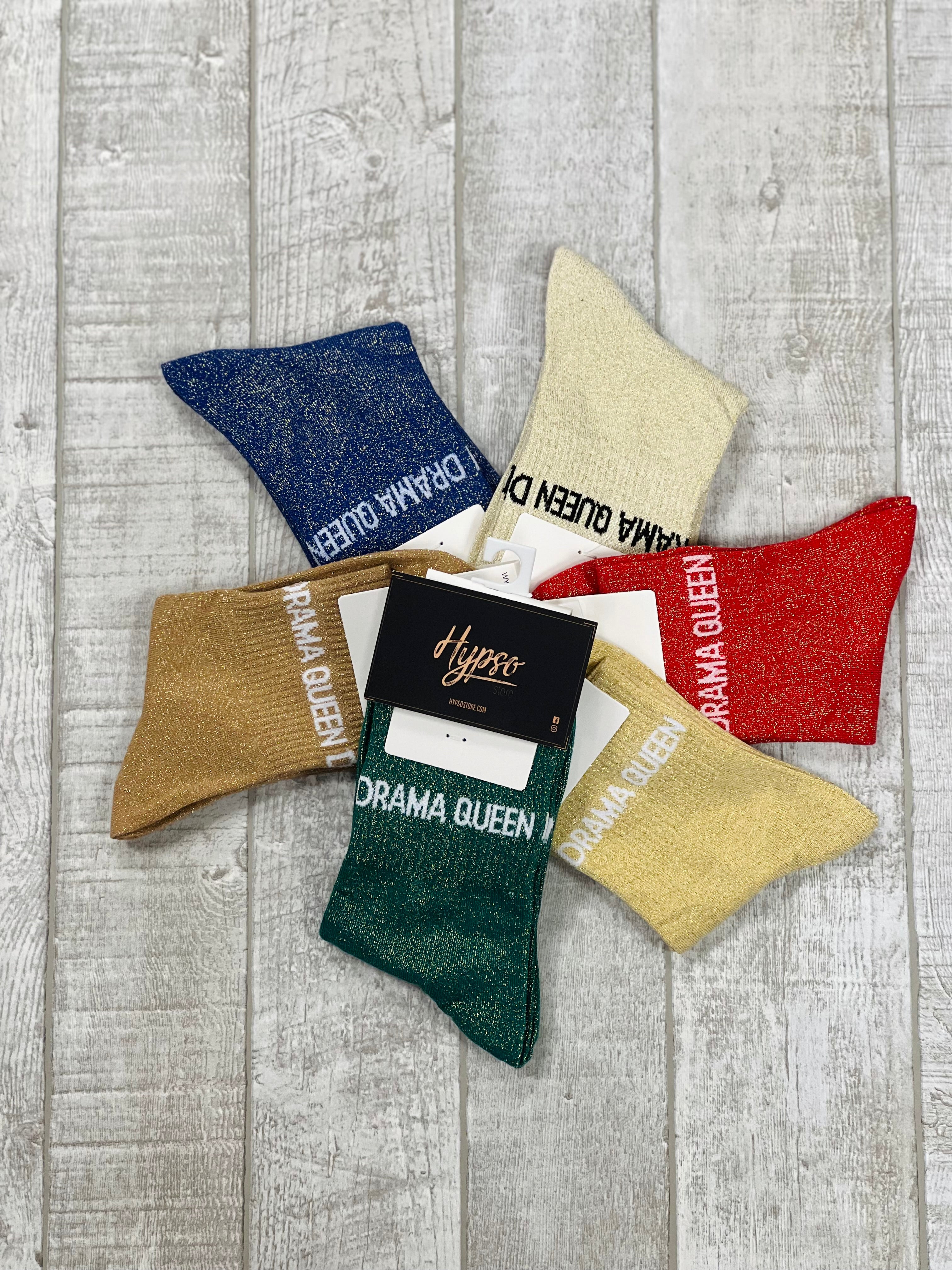 Chaussettes à paillettes DRAMA QUEEN