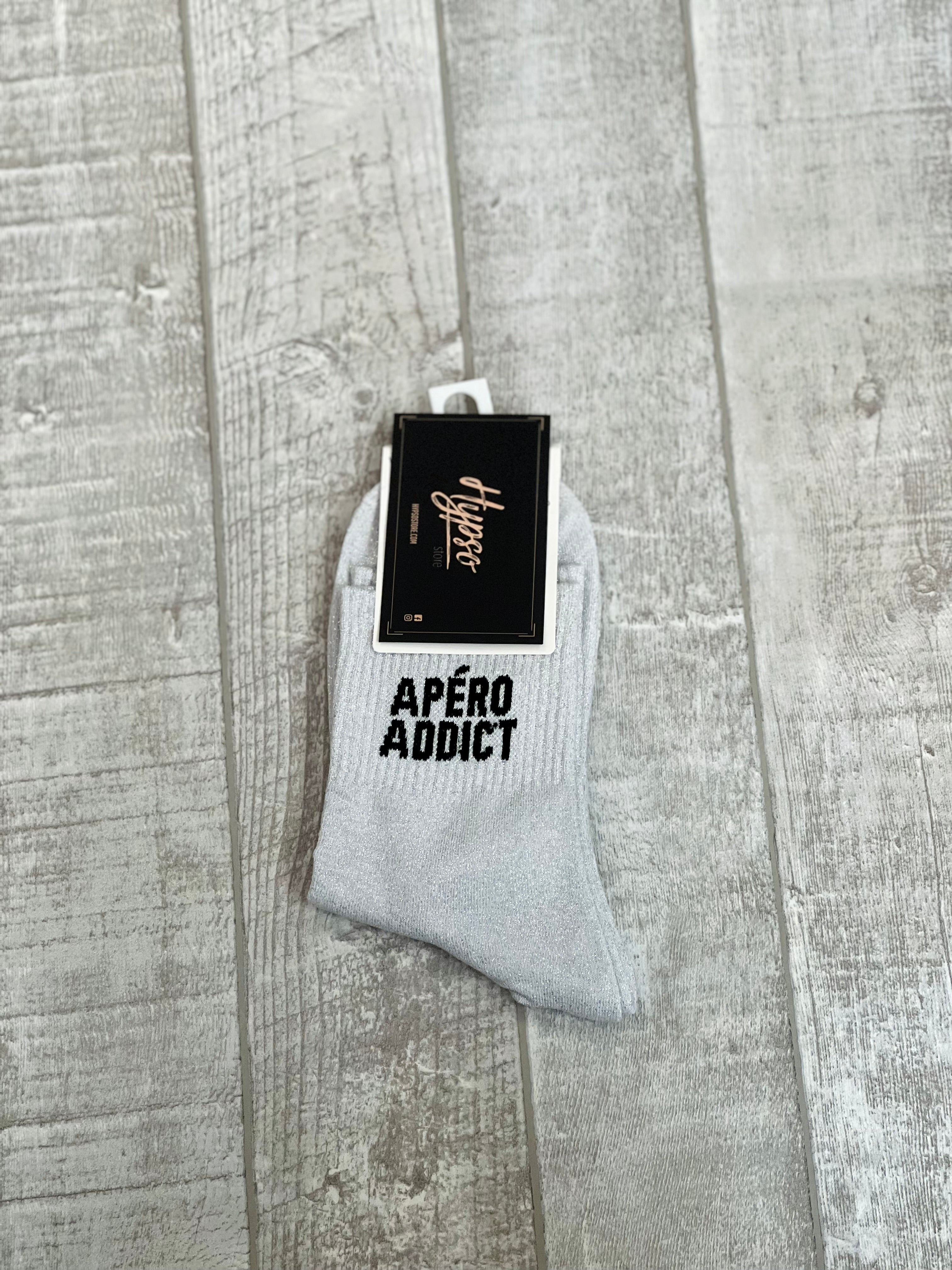 Chaussettes à paillettes APERO ADDICT
