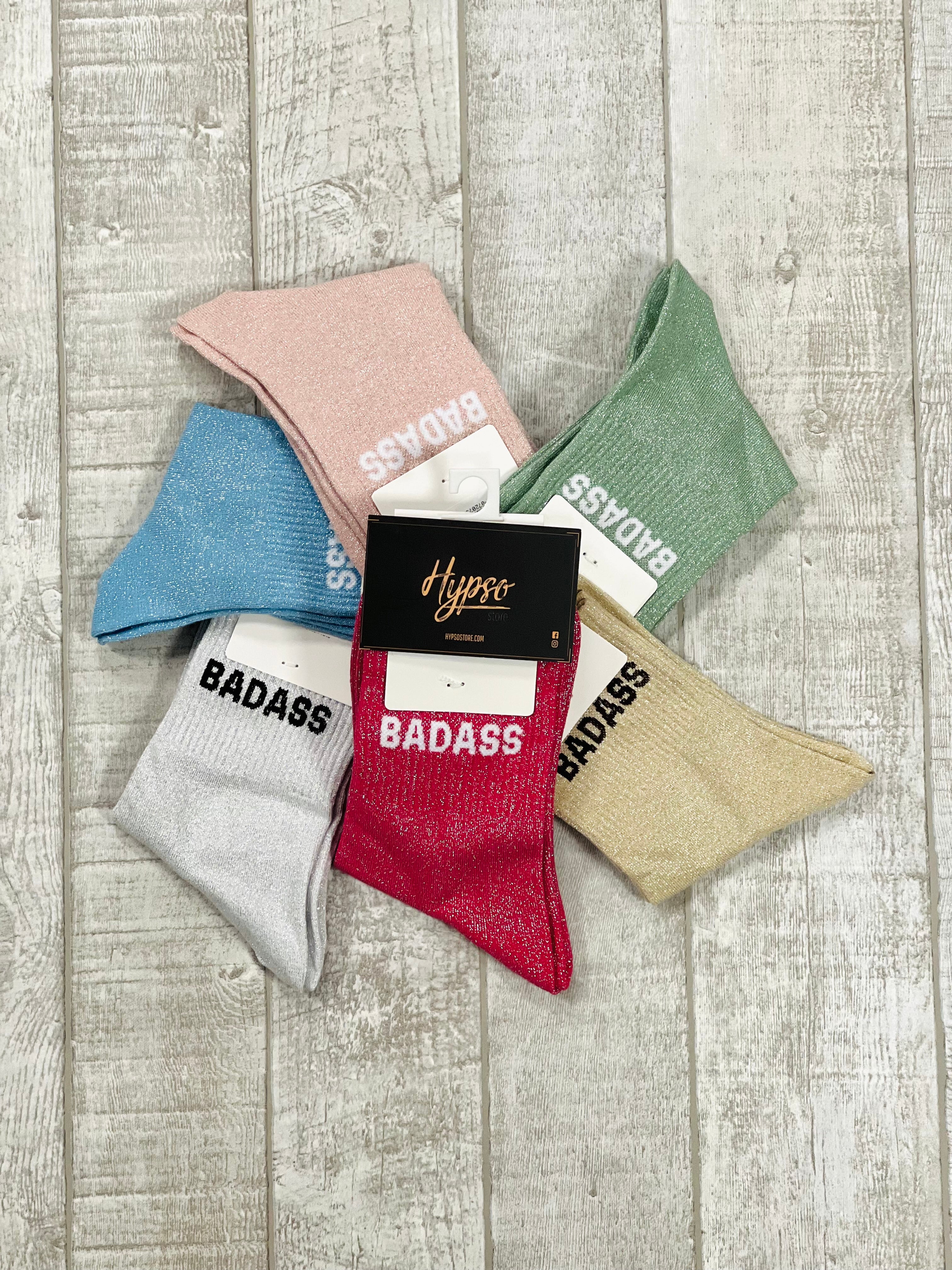 Chaussettes à paillettes BADASS