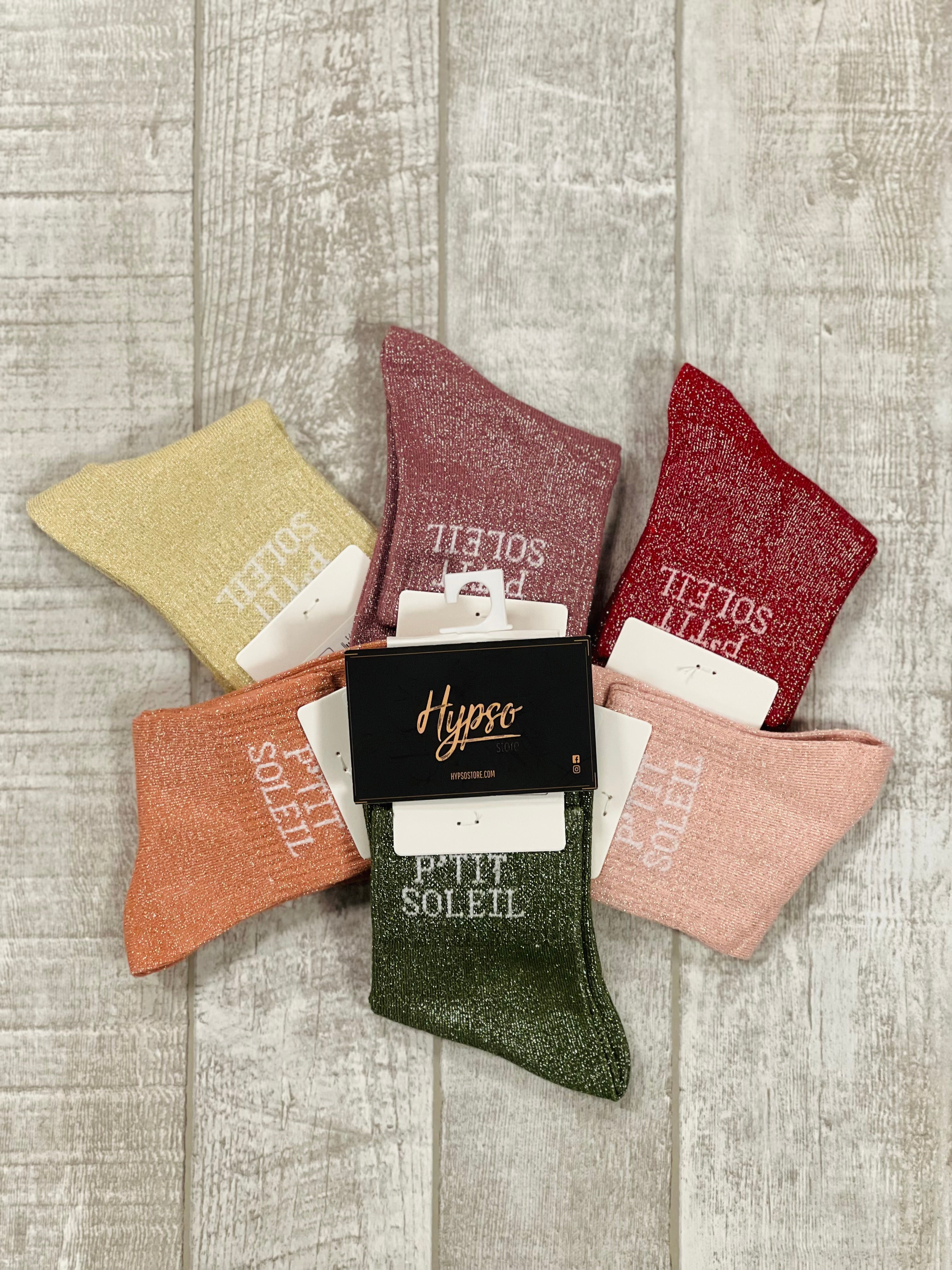 Chaussettes à paillettes enfant P'TIT SOLEIL (30/35)