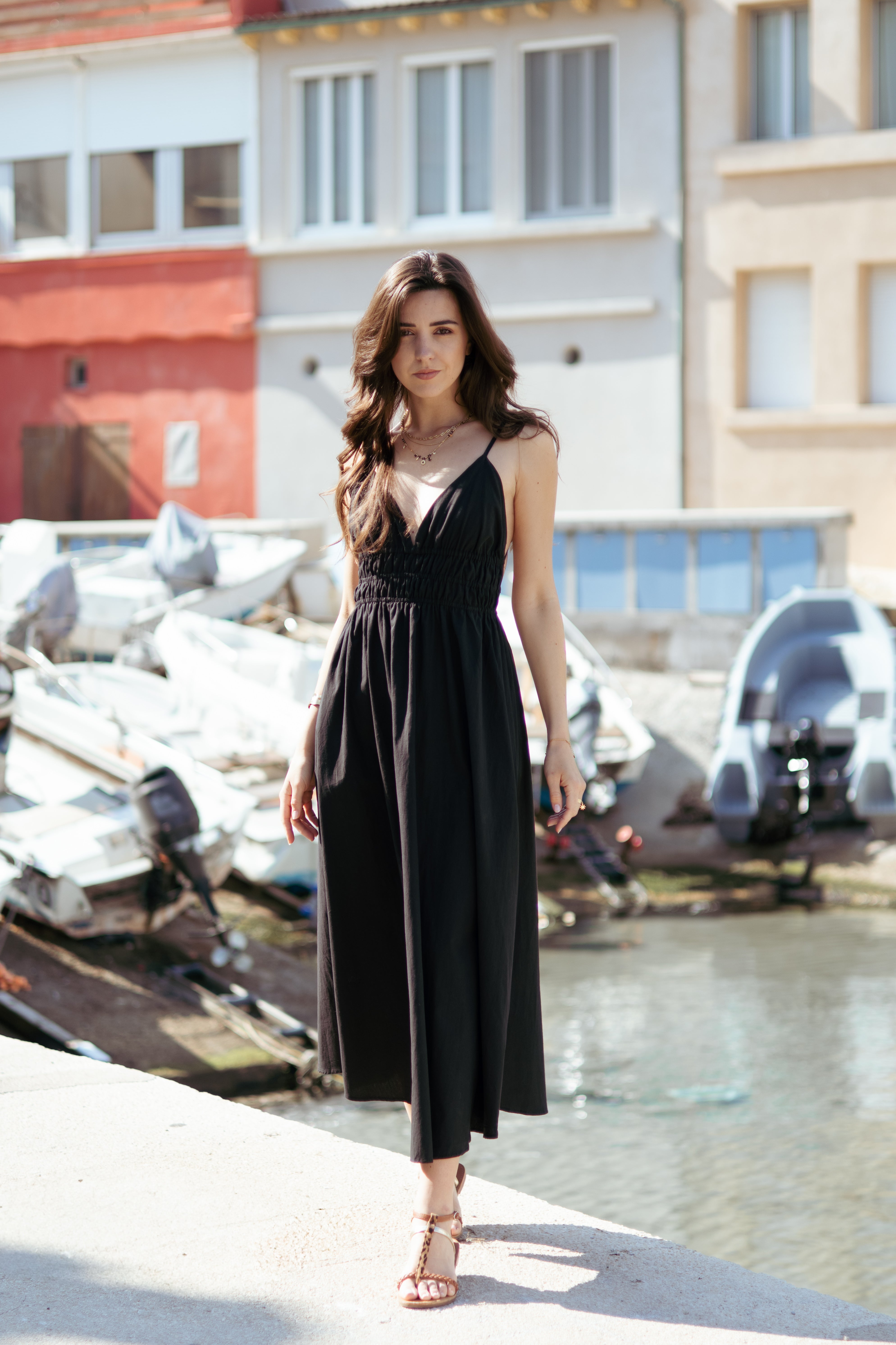 Robe longue GYPSIE noir