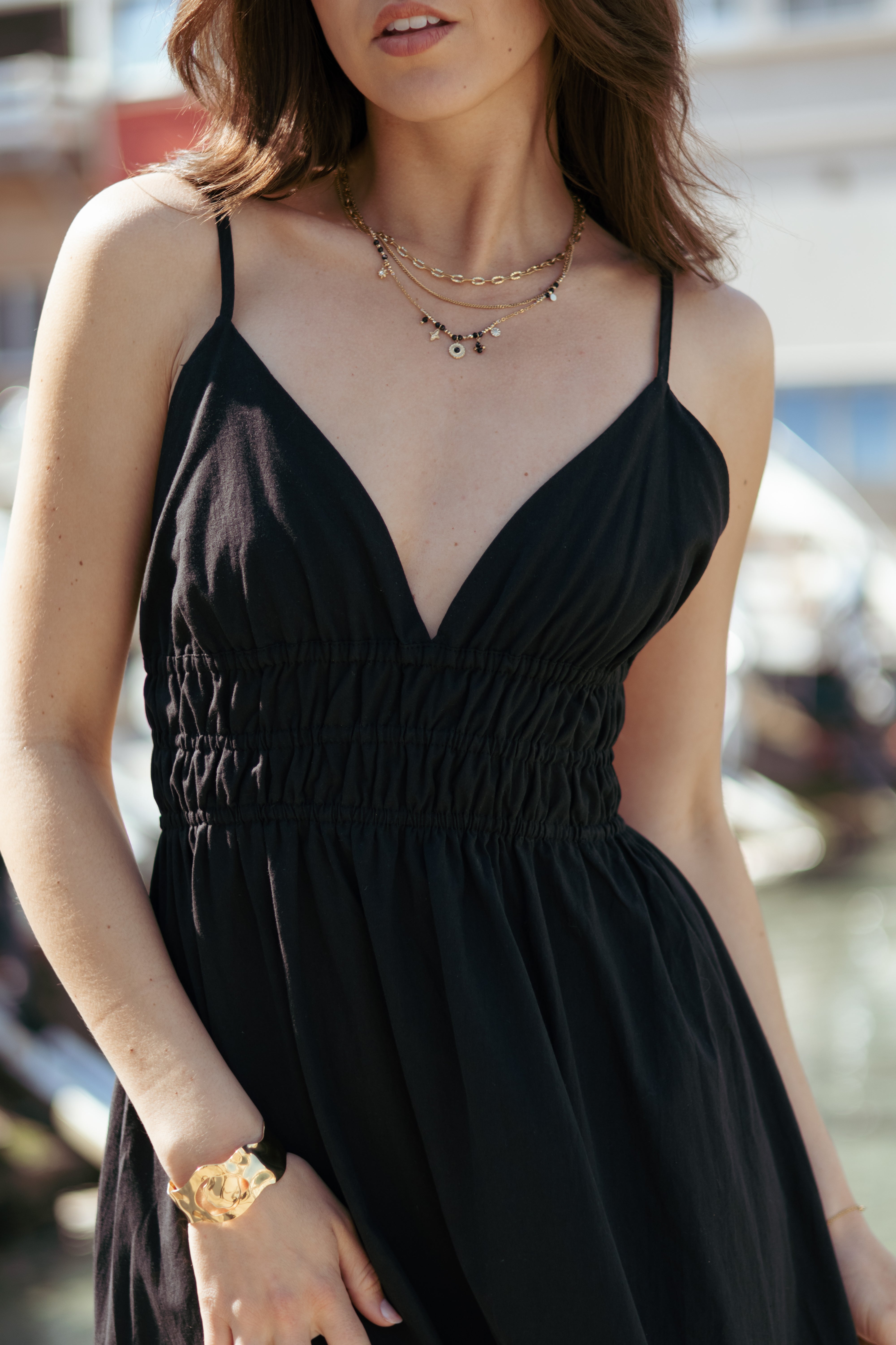 Robe longue GYPSIE noir