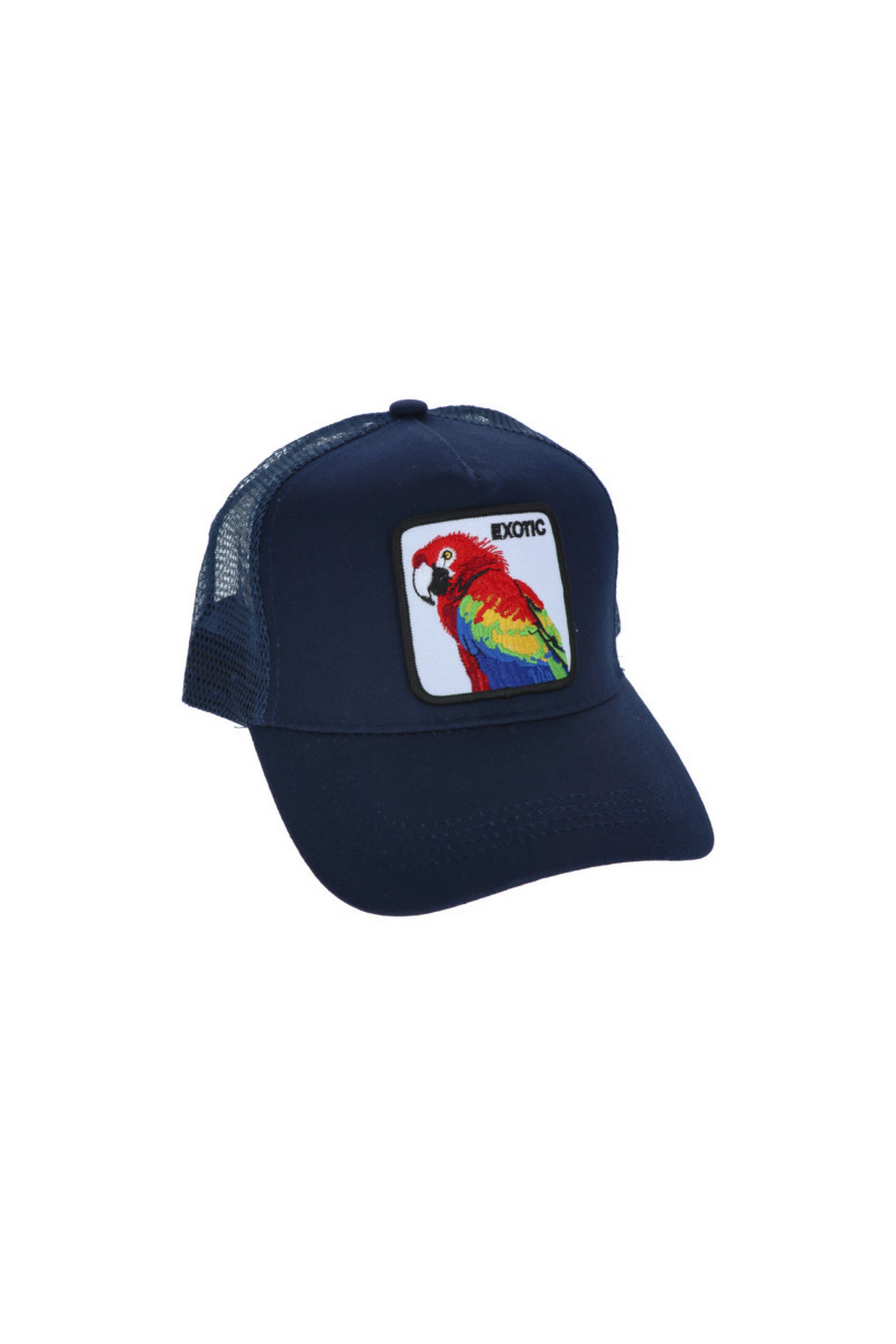Casquette PERROQUET bleu marine