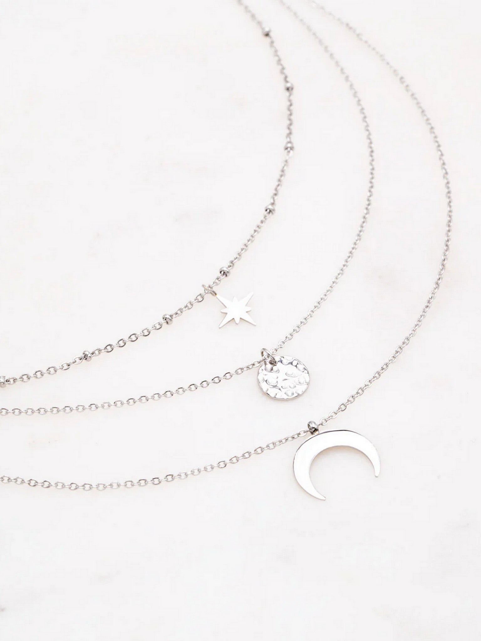 Collier MOON 3 rangs