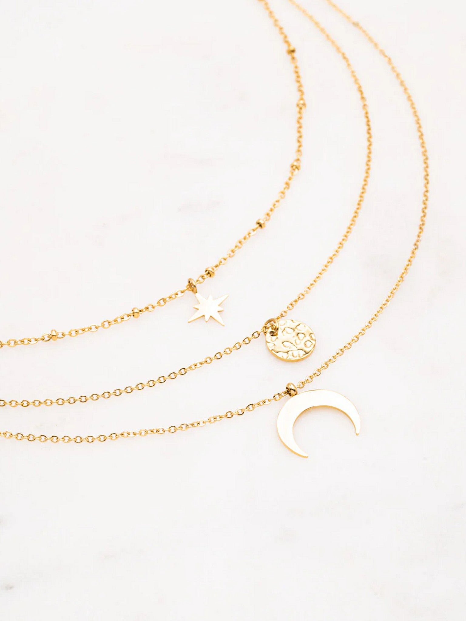 Collier MOON 3 rangs