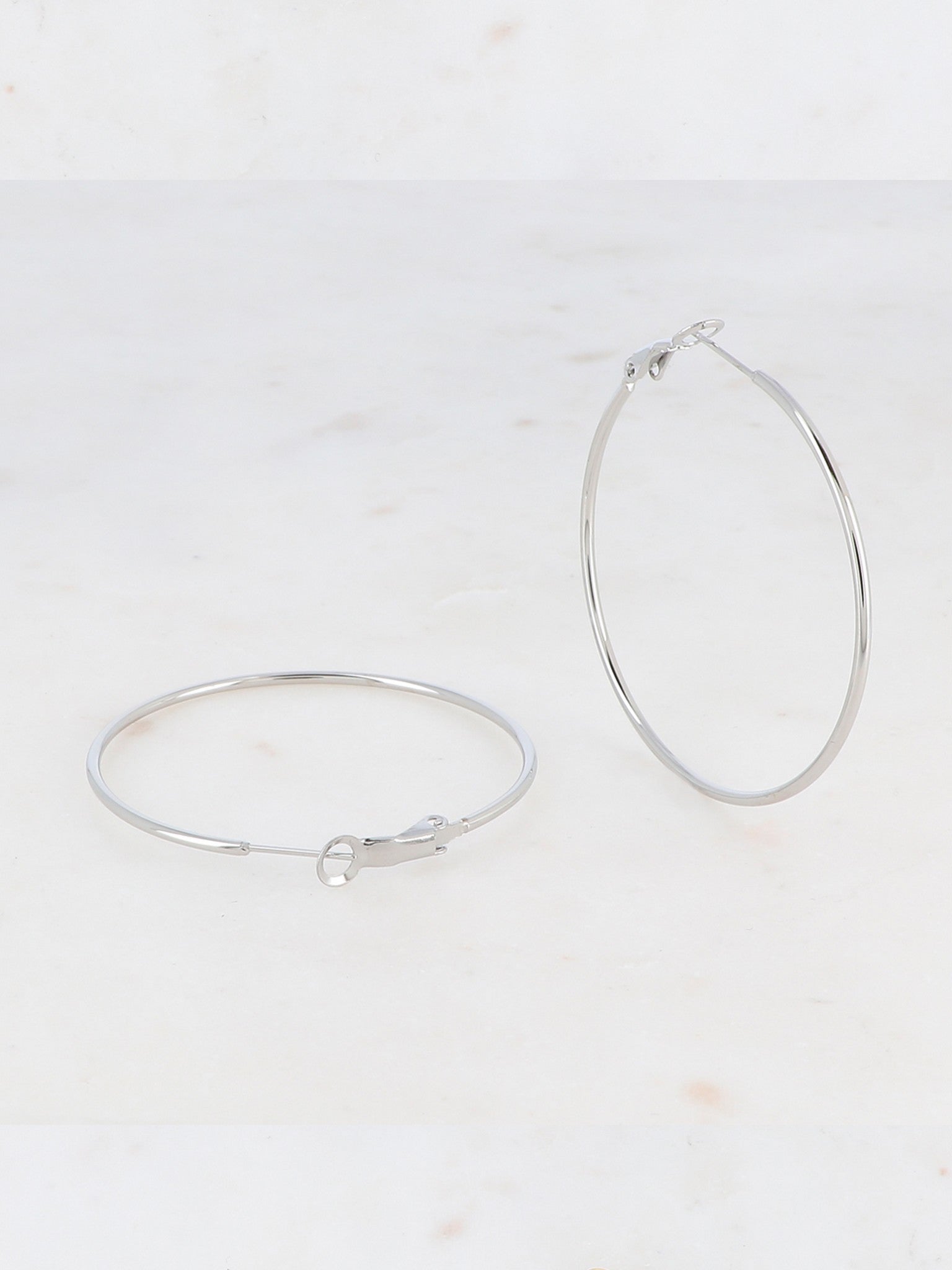 Boucles d'oreilles créoles 4,5cm