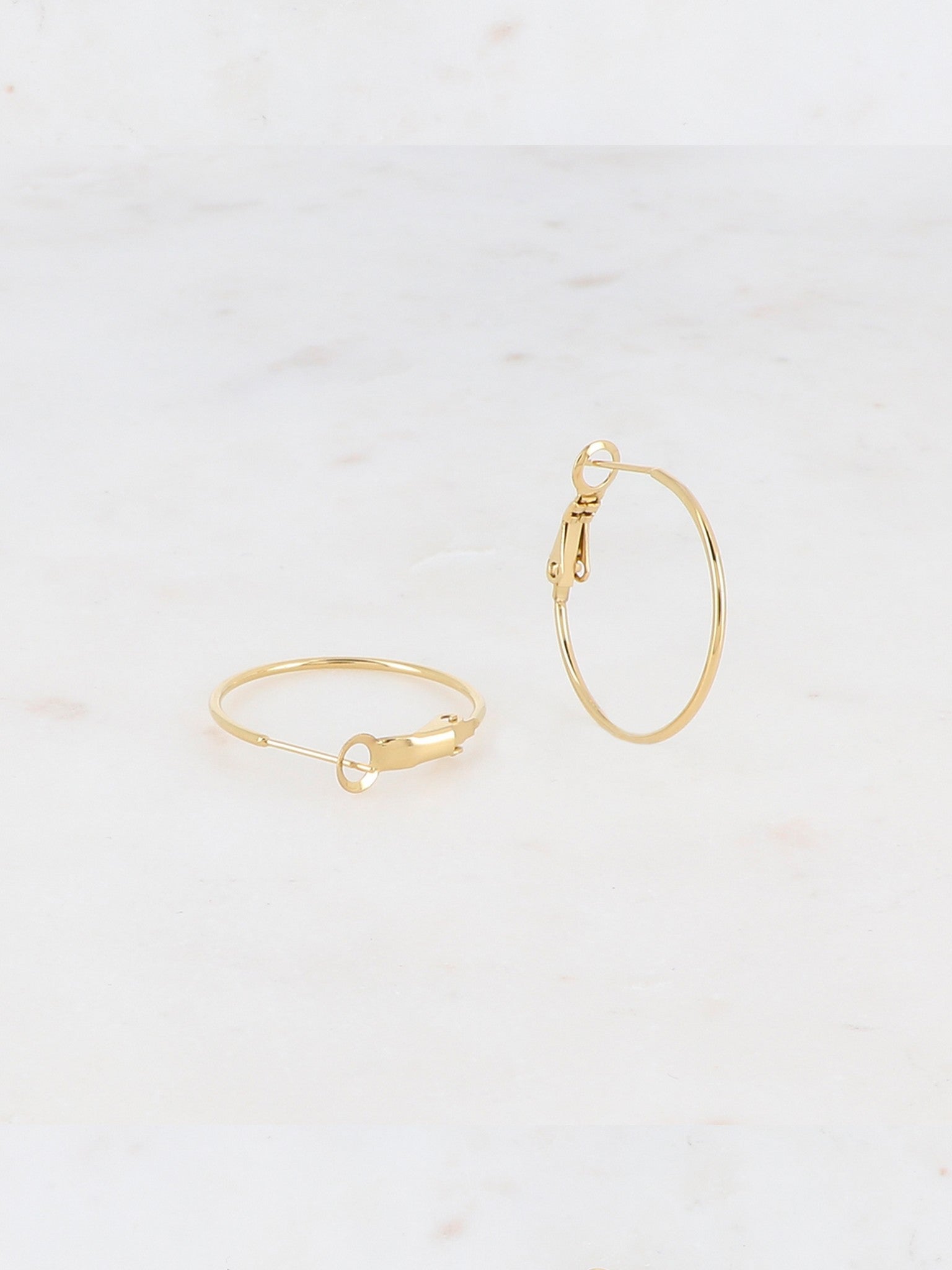 Boucles d'oreilles créoles 2,5cm