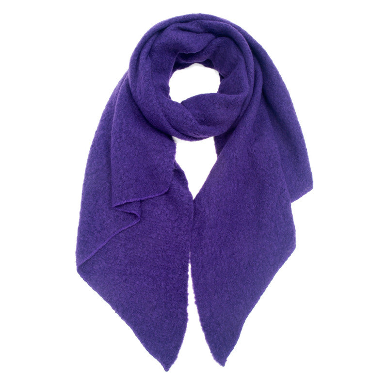 Écharpe recyclée violet