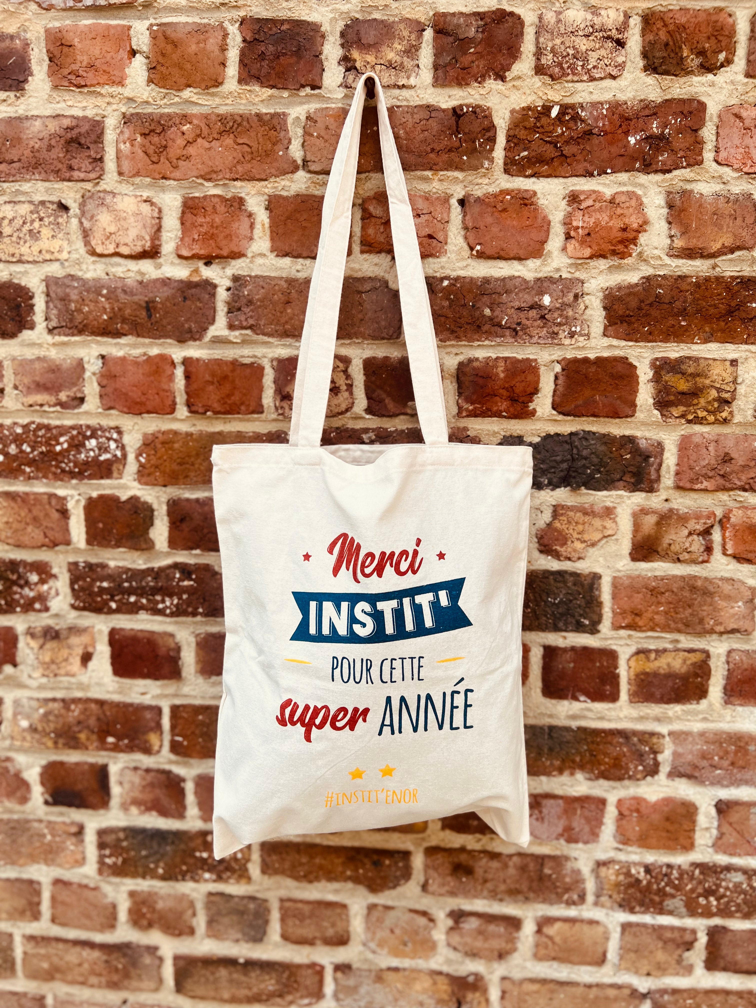 Totebag MERCI INSTIT’ POUR CETTE SUPER ANNÉE