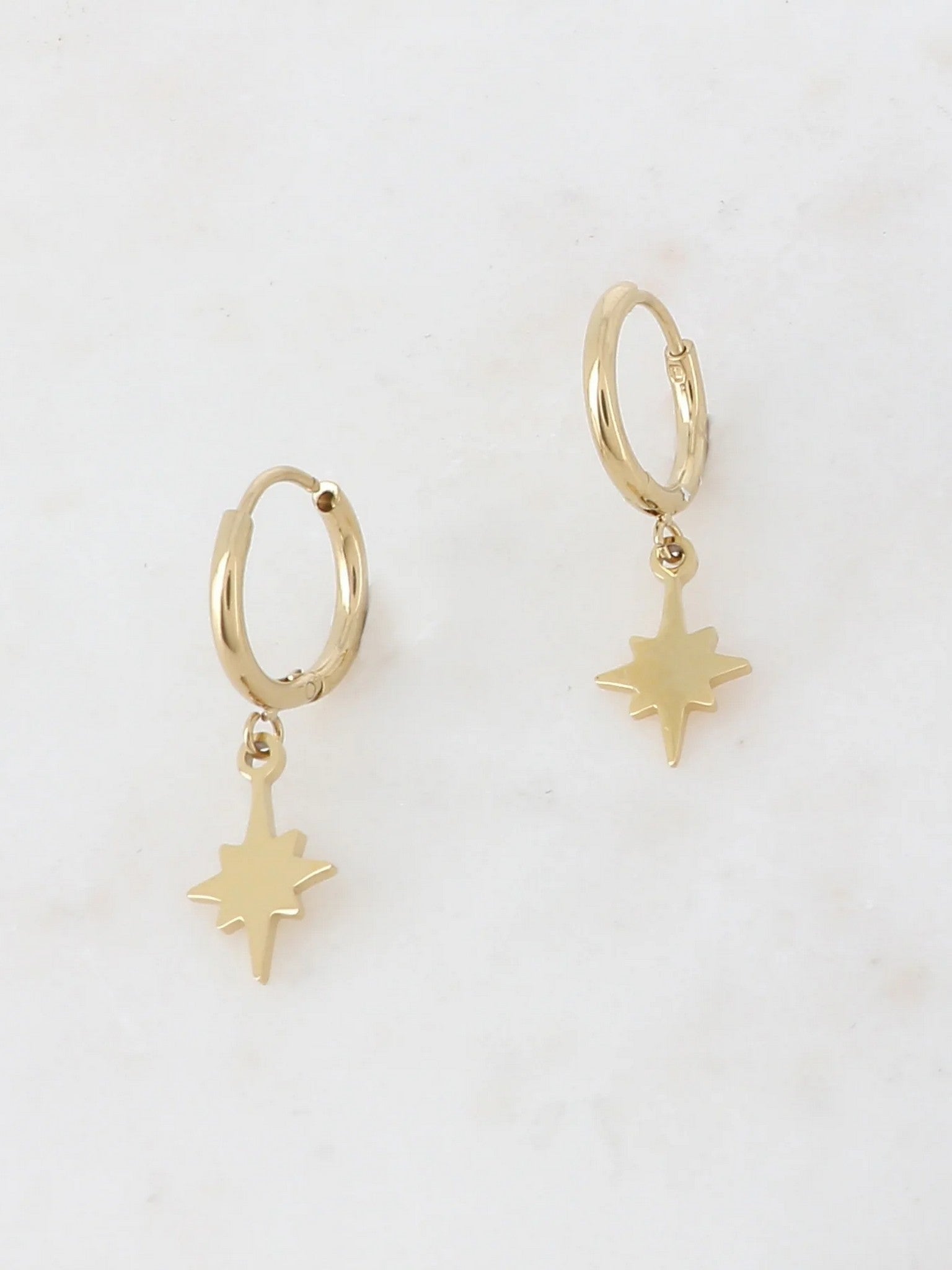 Boucles d'oreilles STELLA étoile du Nord