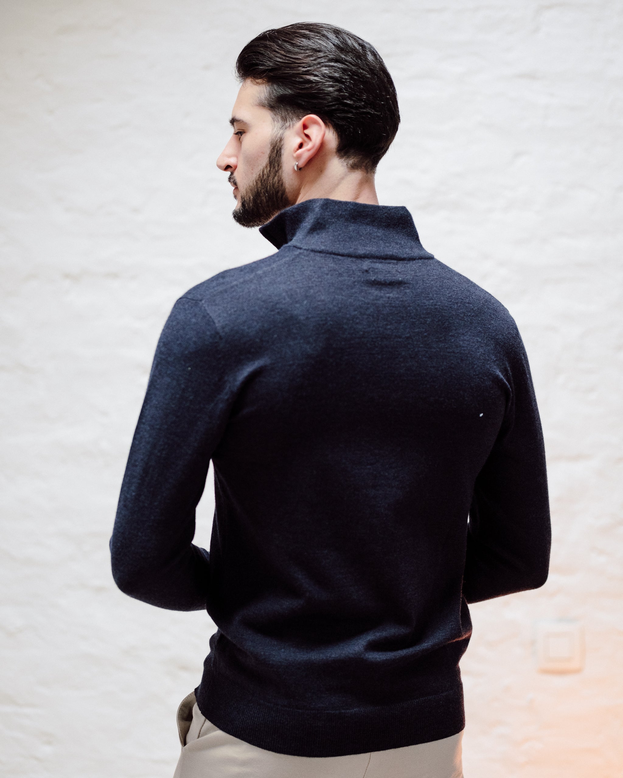 OSCAR Marineblauer Pullover
