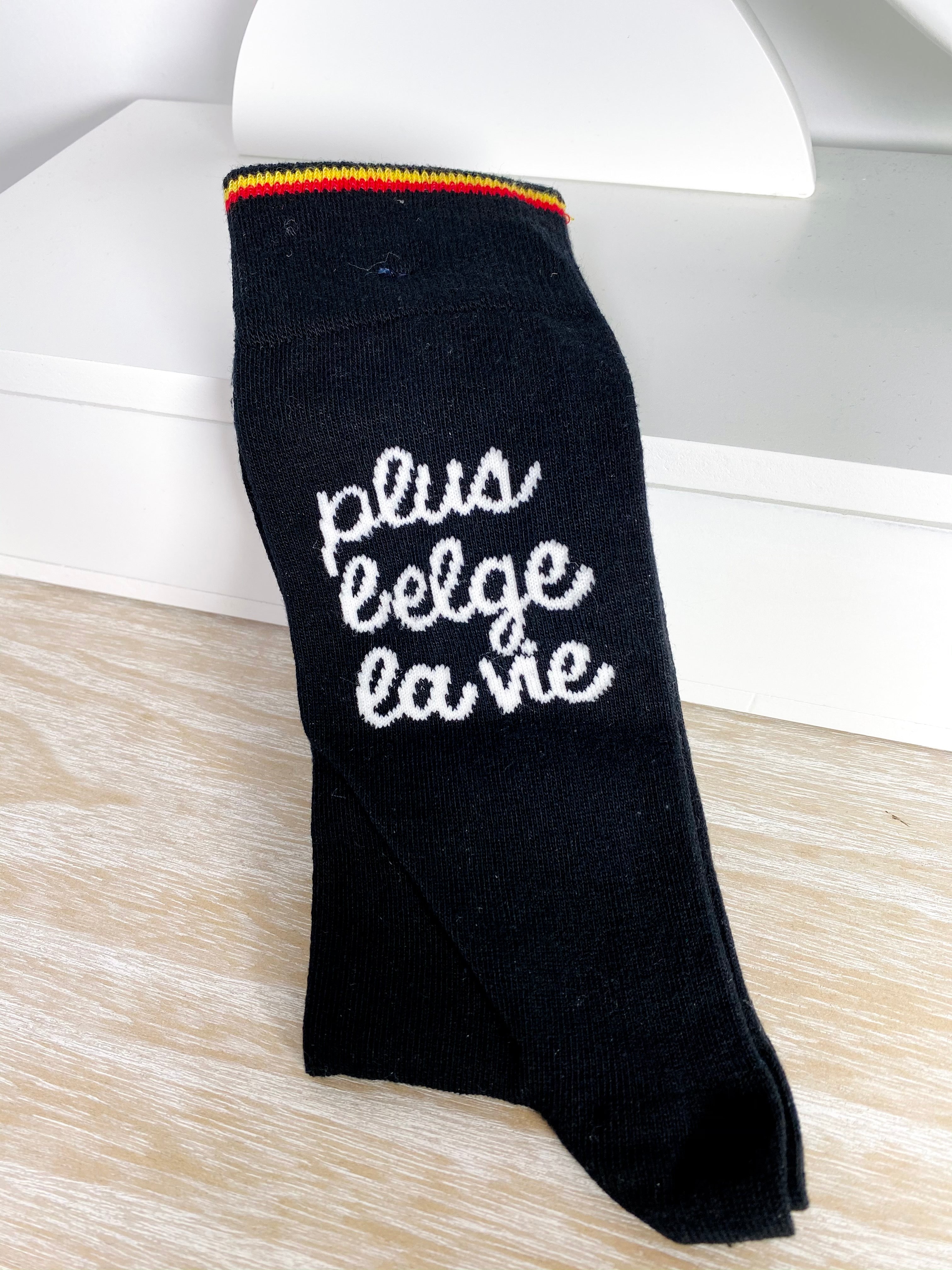 Socken PLUS BELGE LA VIE schwarz