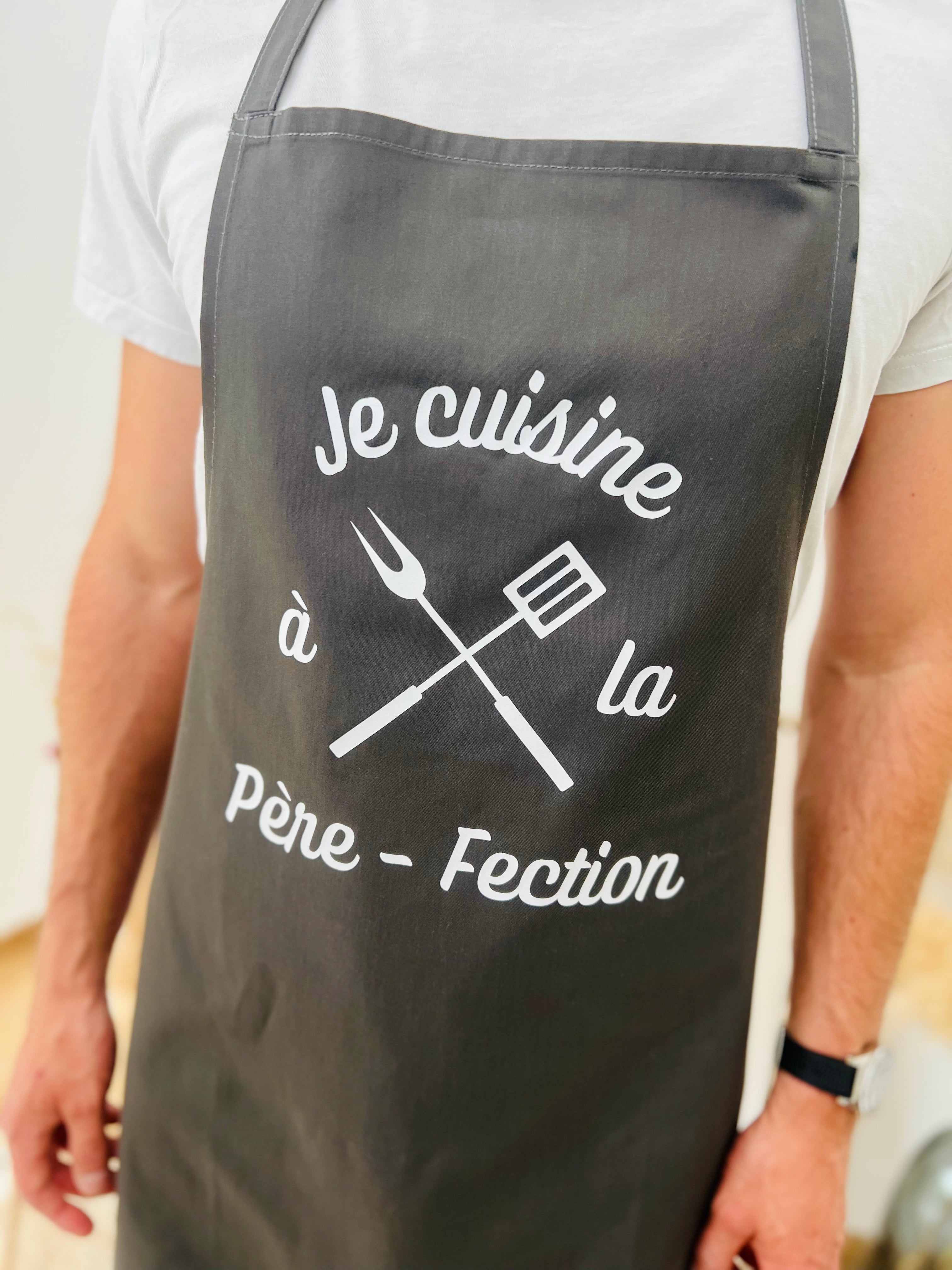 Schürze ICH KOCHE AN DER FECTION DES VATERS