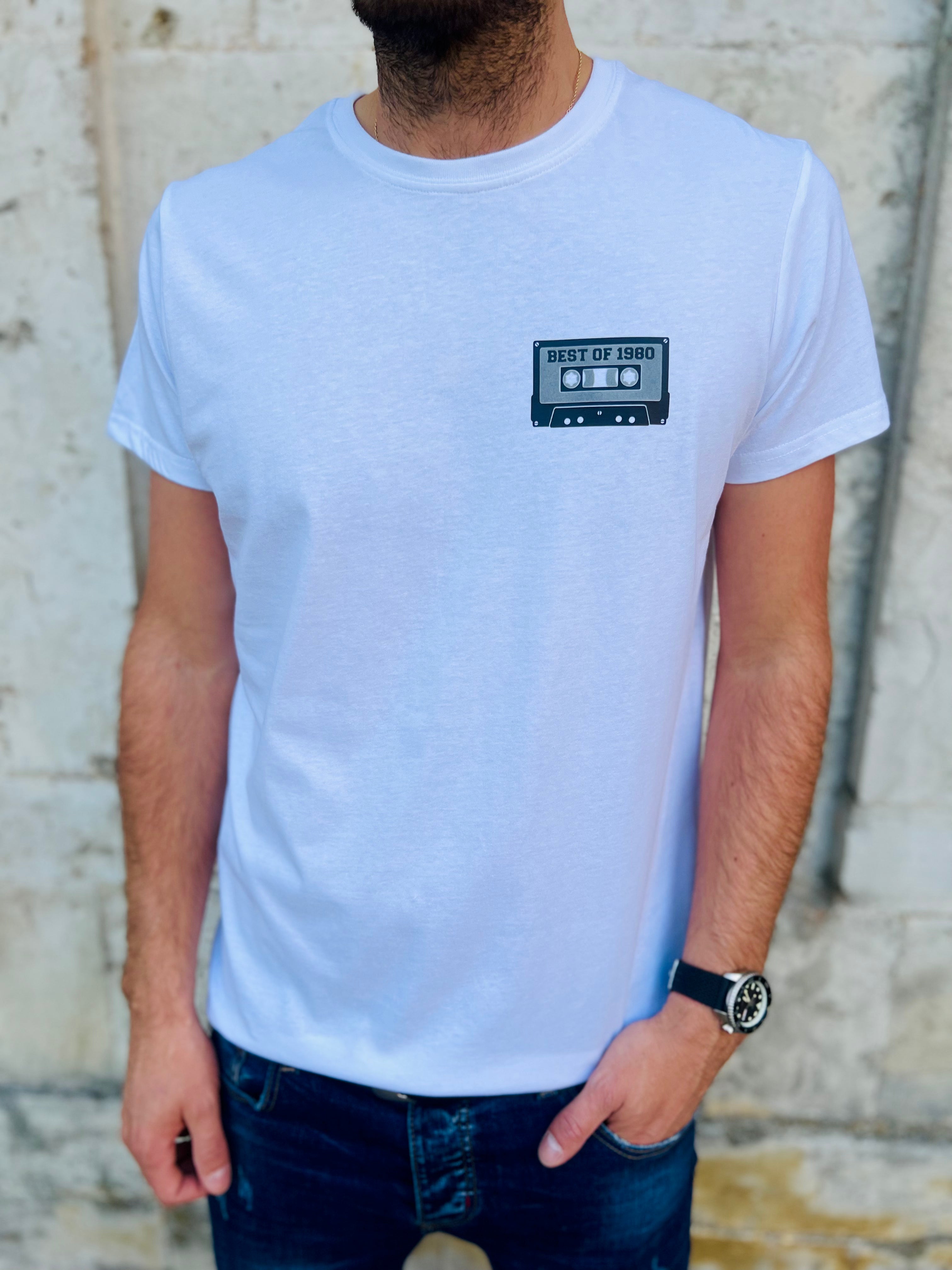 BEST OF 1980 weißes T-Shirt