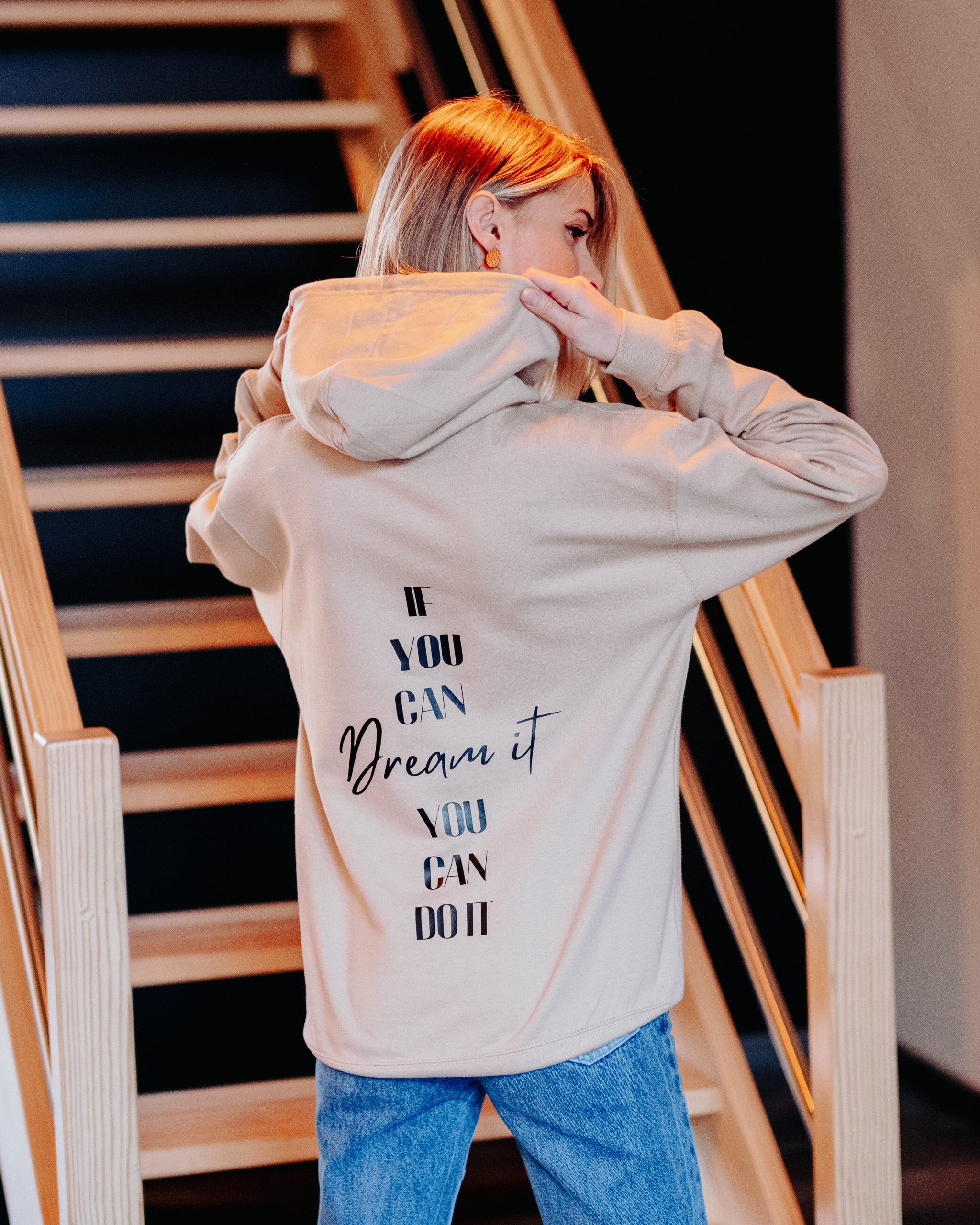 Sweatshirt ALS U HET KUNT DROMEN, KUNT U HET DOEN