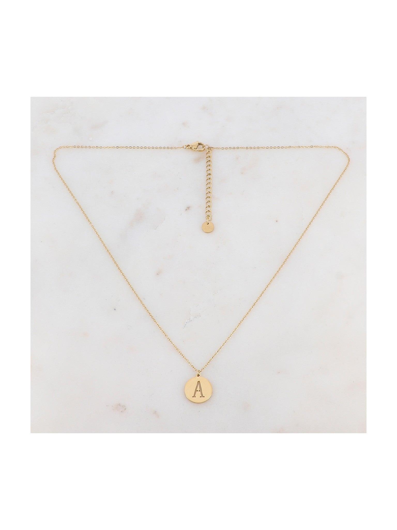 Collier INITIALE doré