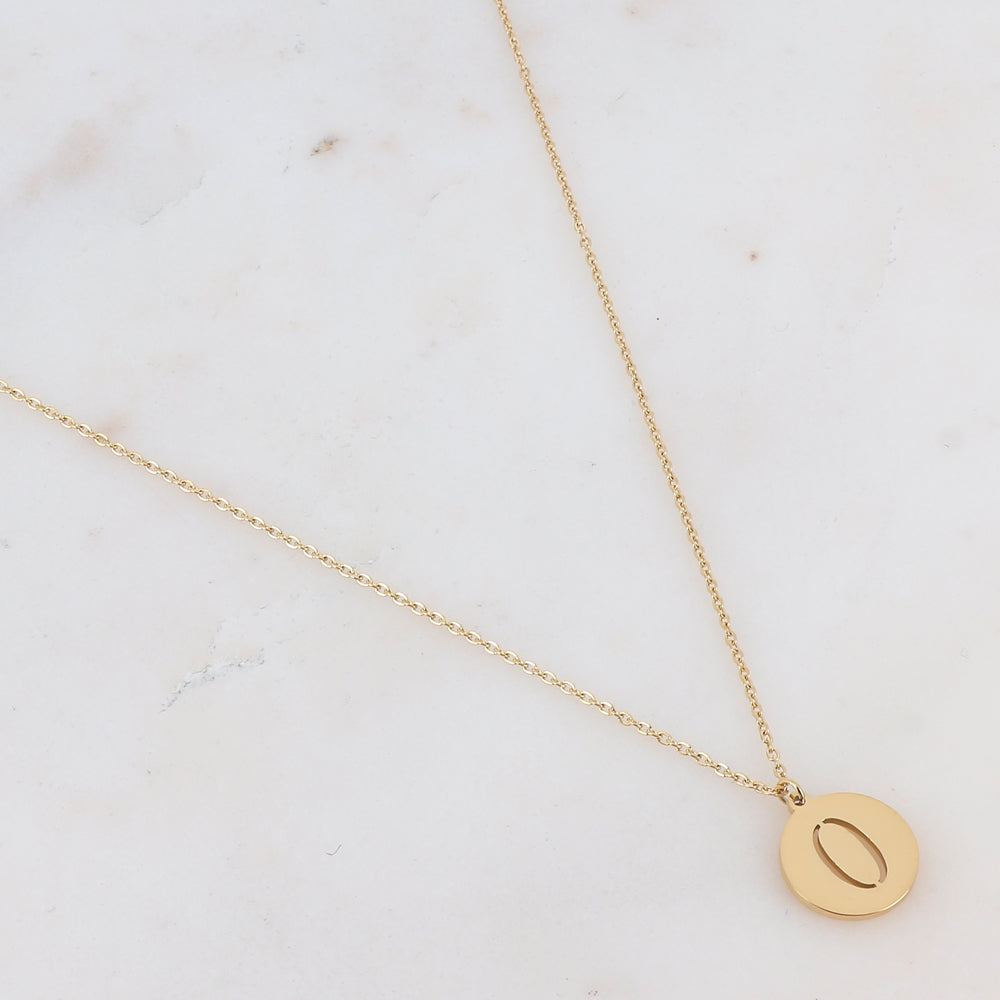 Collier INITIALE doré