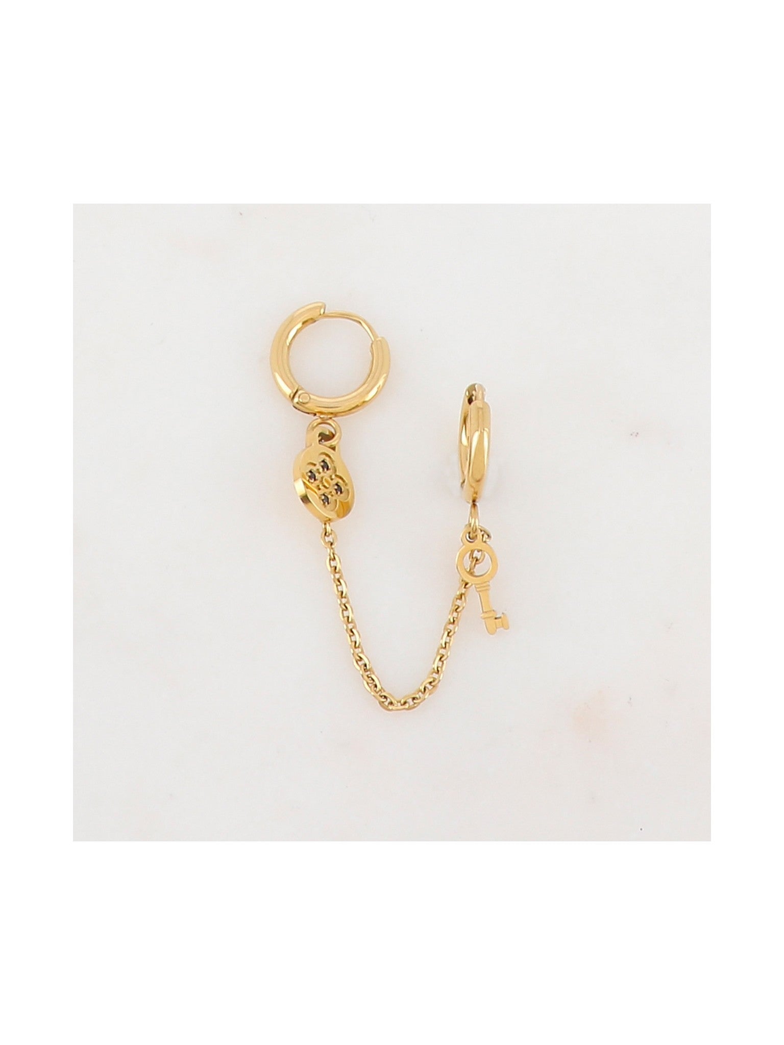 Monoboucle CLOVERKEY noir