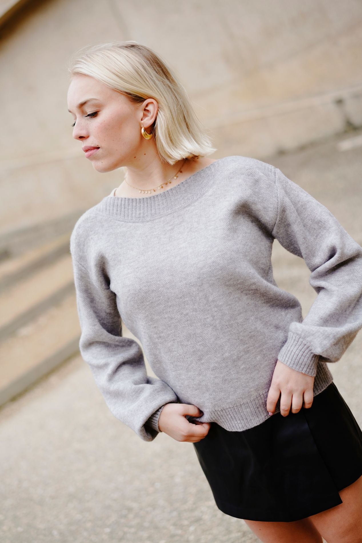 Pull CIALA gris