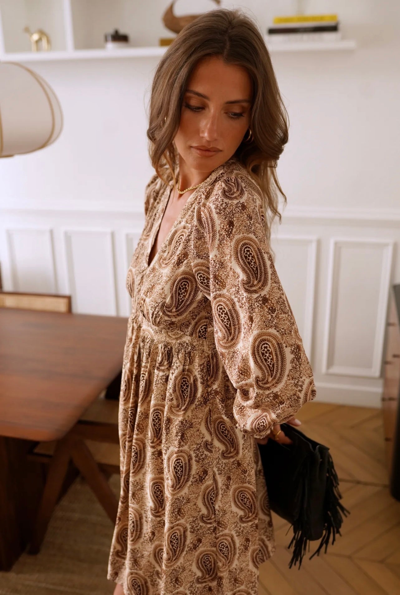 Robe HOPE marron