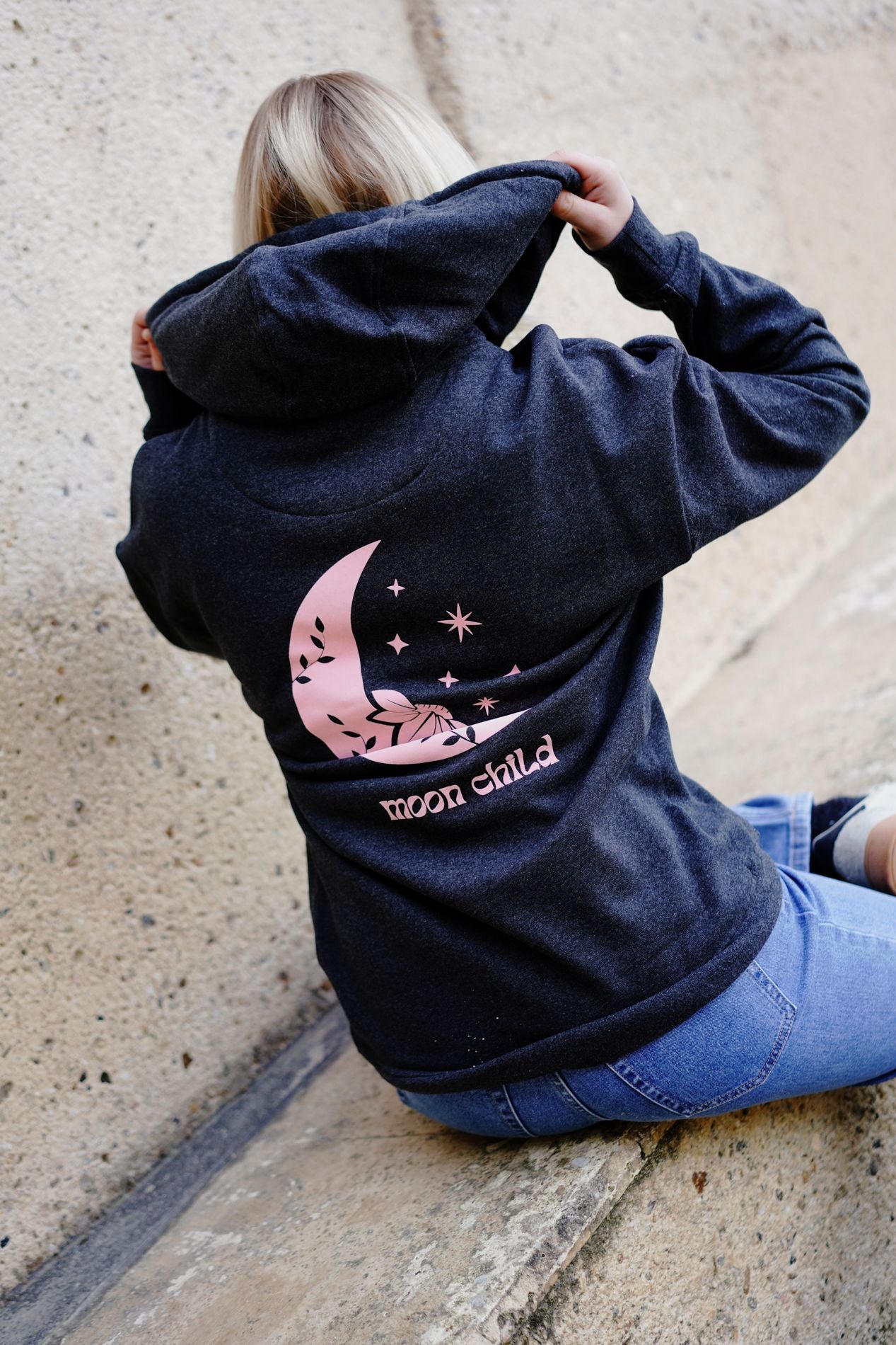 Sweat hoodie MOON CHILD