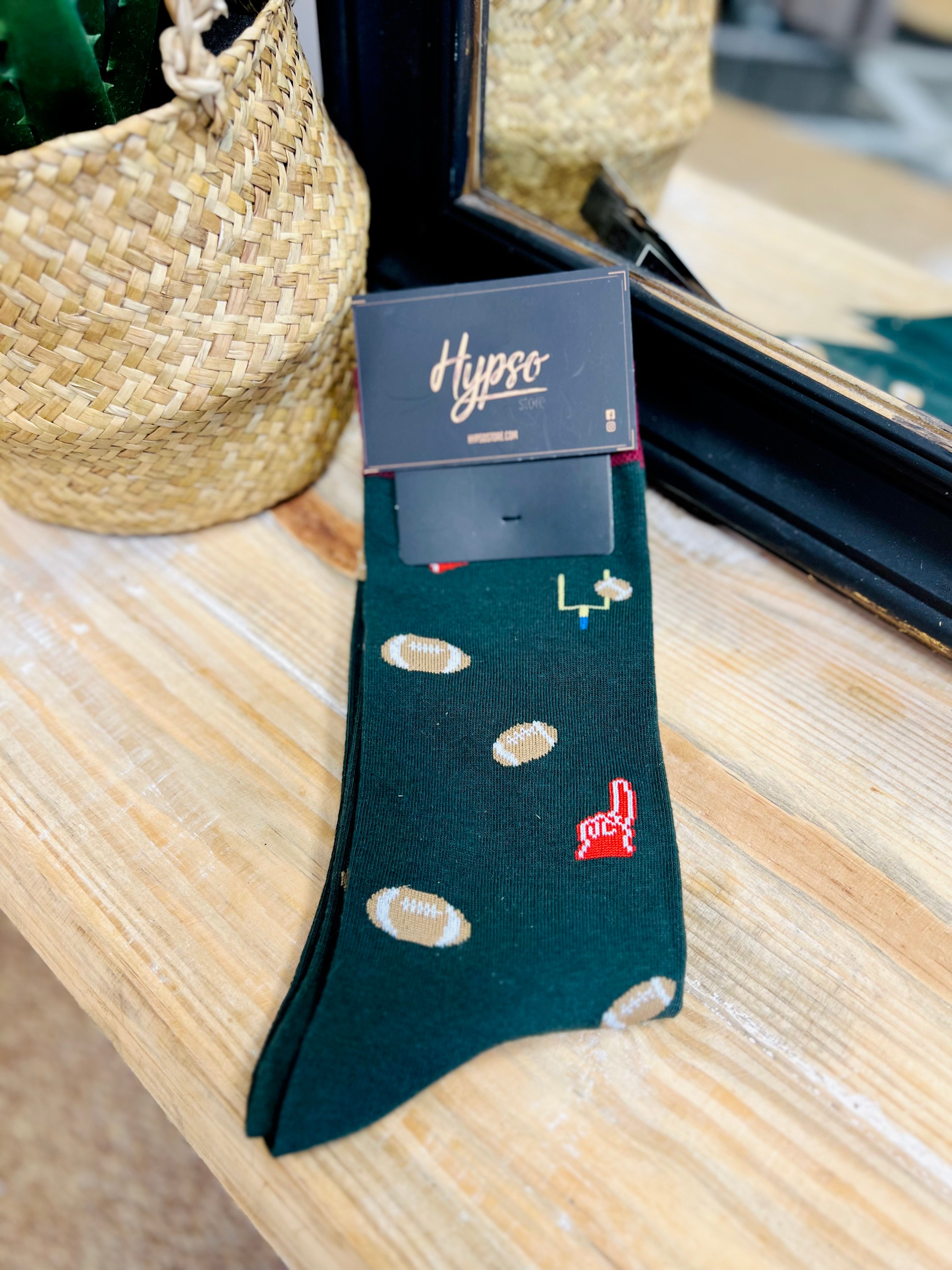 Chaussettes FOOTBALL AMERICAIN vert foncé