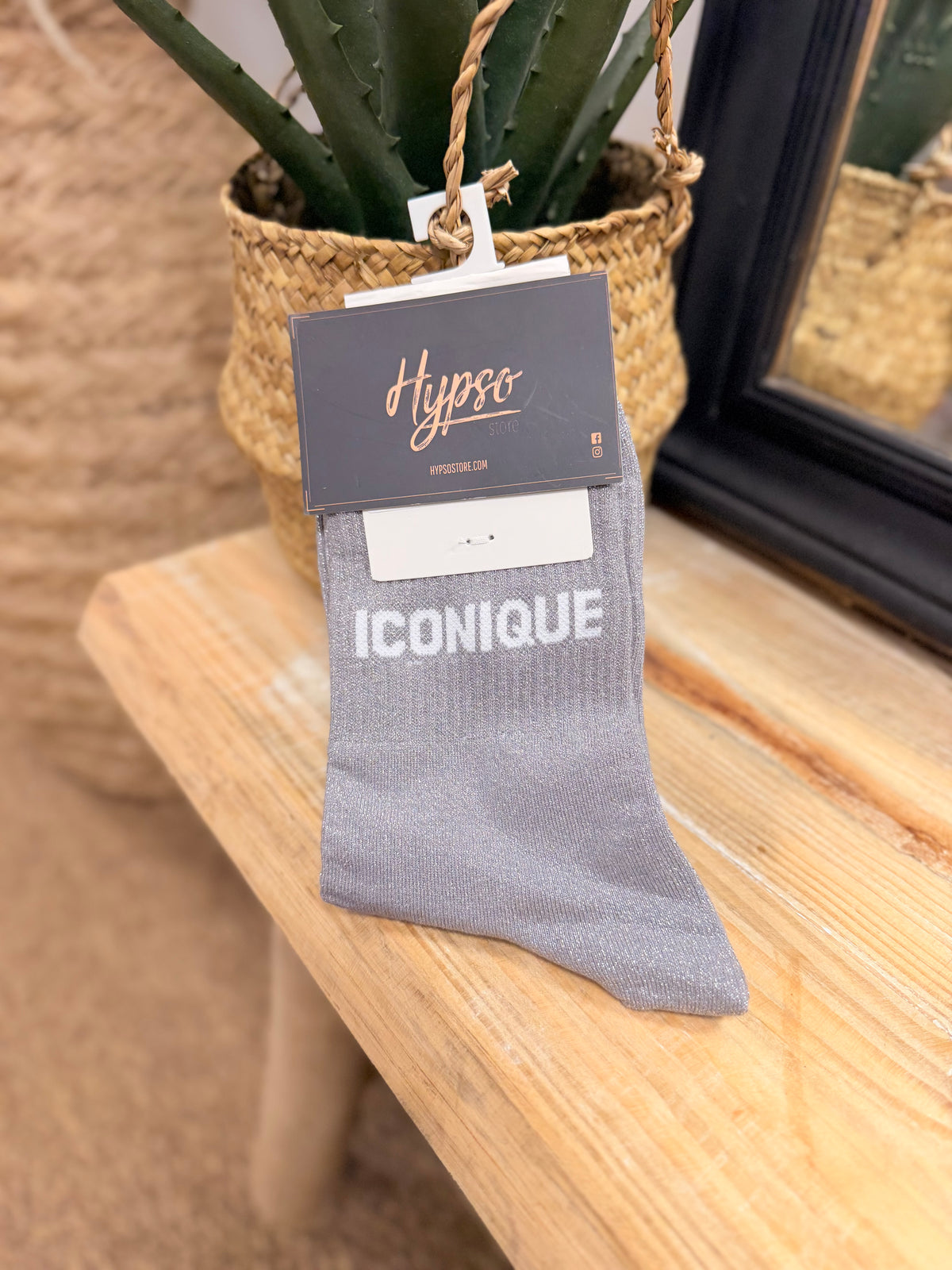 Chaussettes à paillettes ICONIQUE