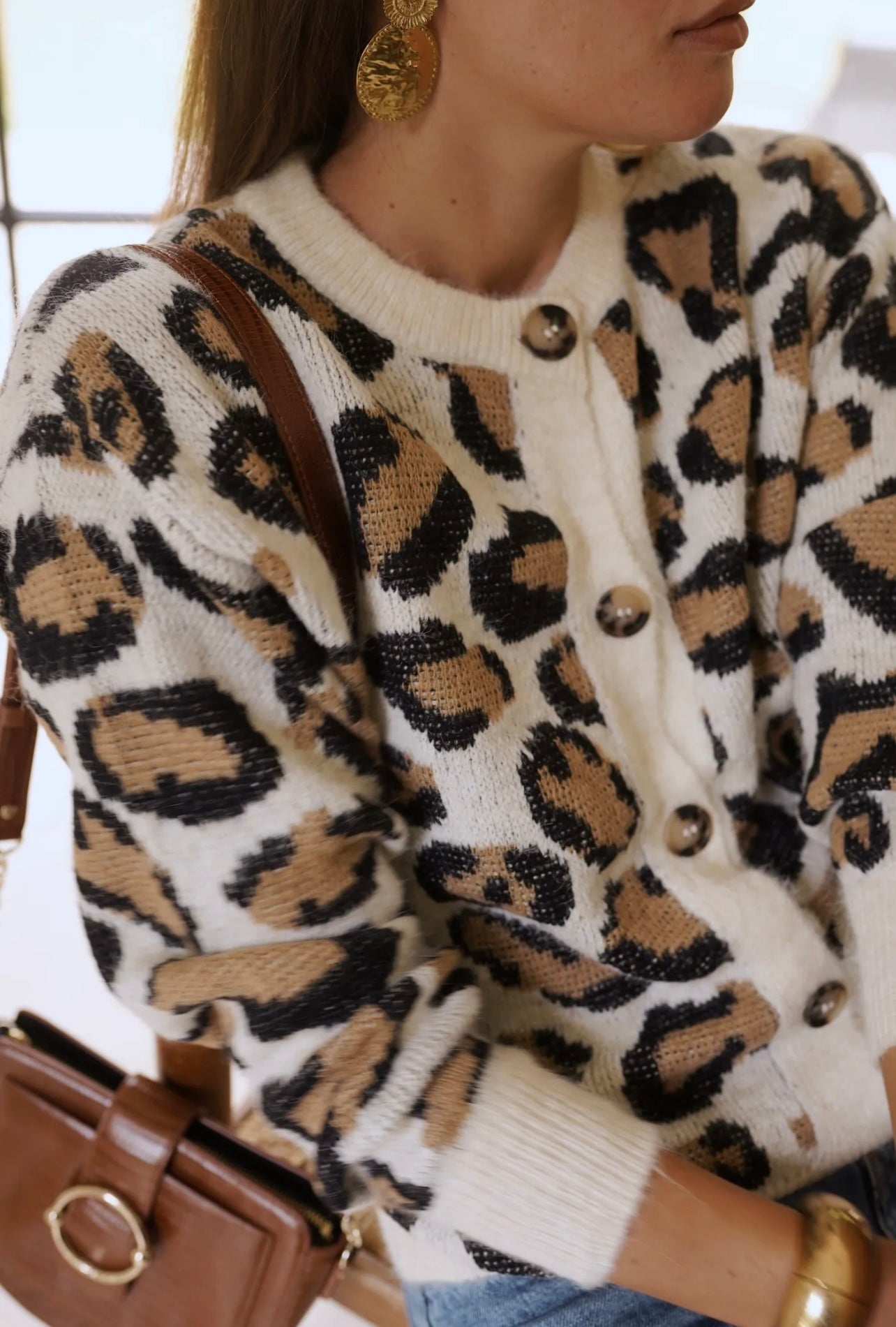 Gilet  NANETTE léopard