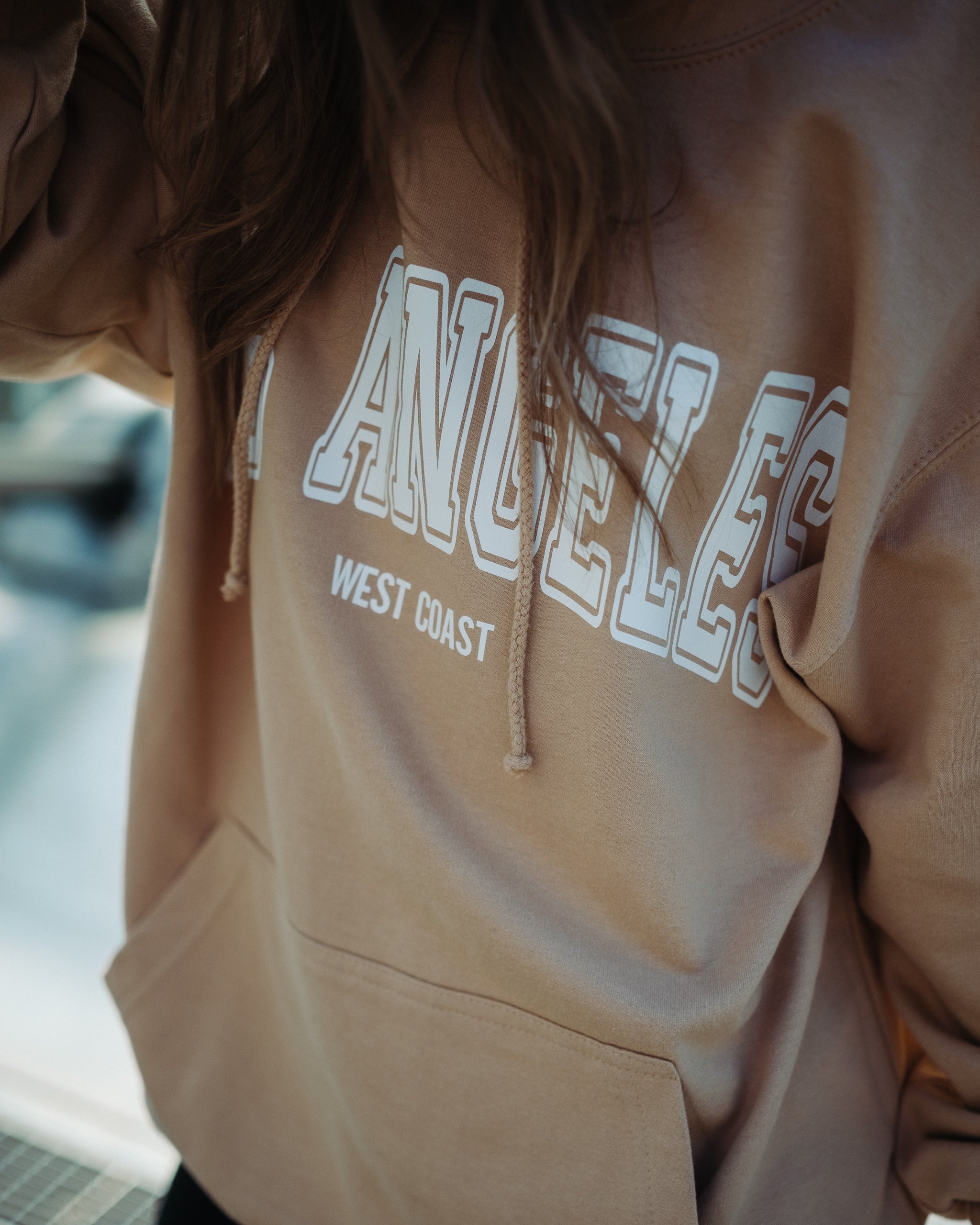 LOS ANGELES sweatshirt met capuchon aan de westkust