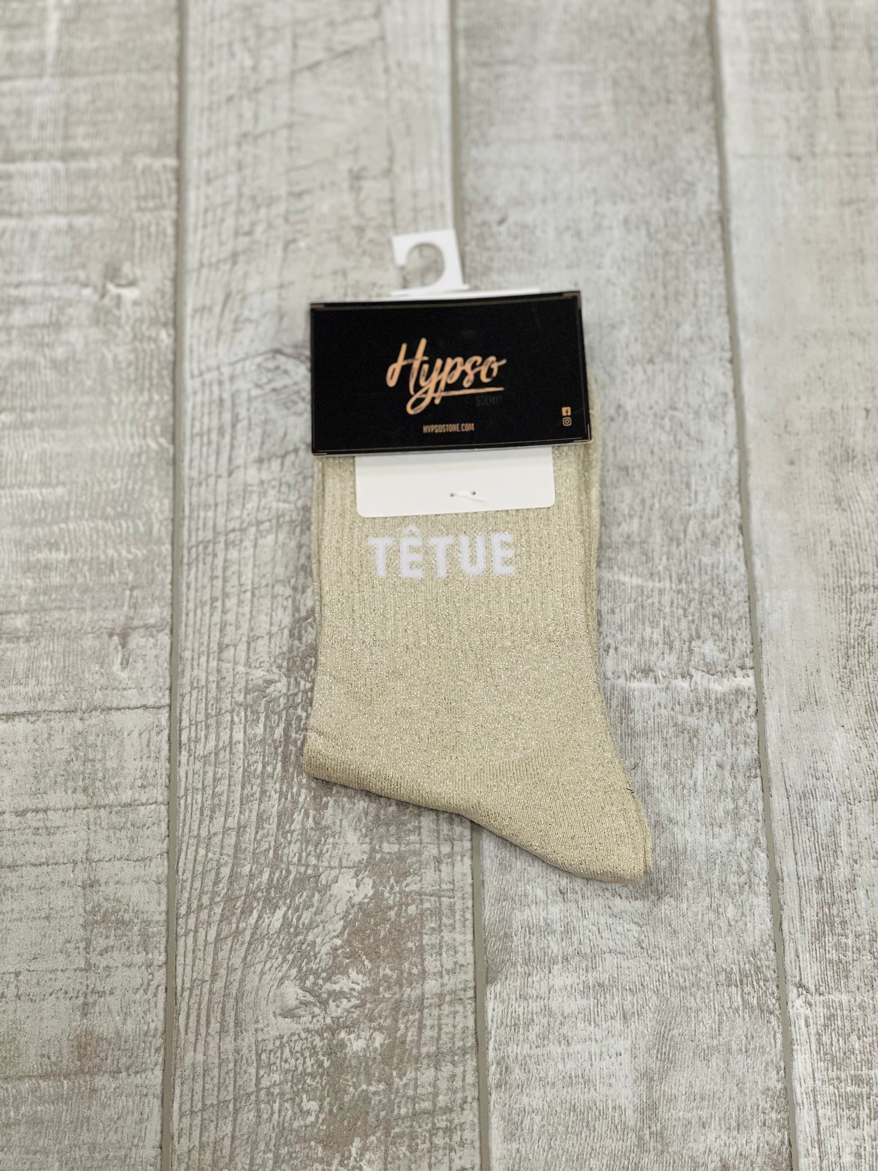 Chaussettes à paillettes TÊTUE