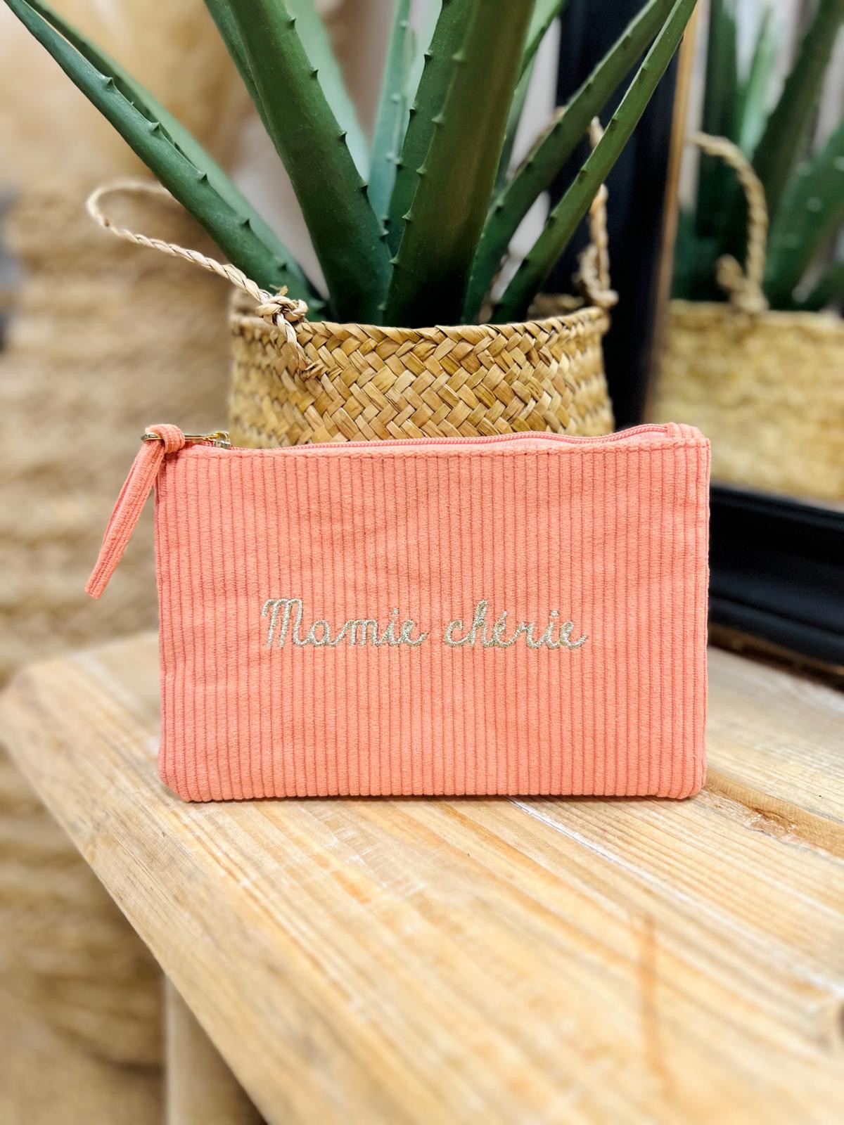 Pochette velvet MAMIE CHERIE