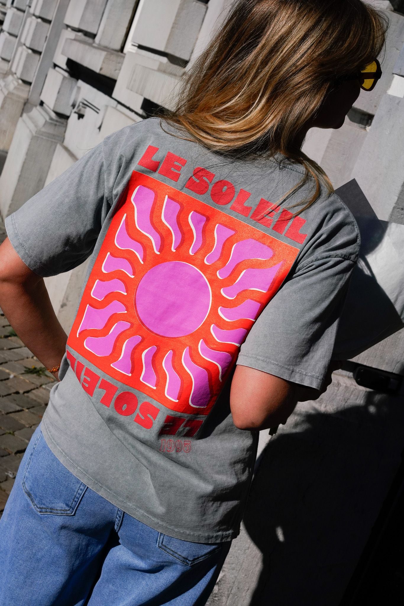 Tee-shirt LE SOLEIL gris