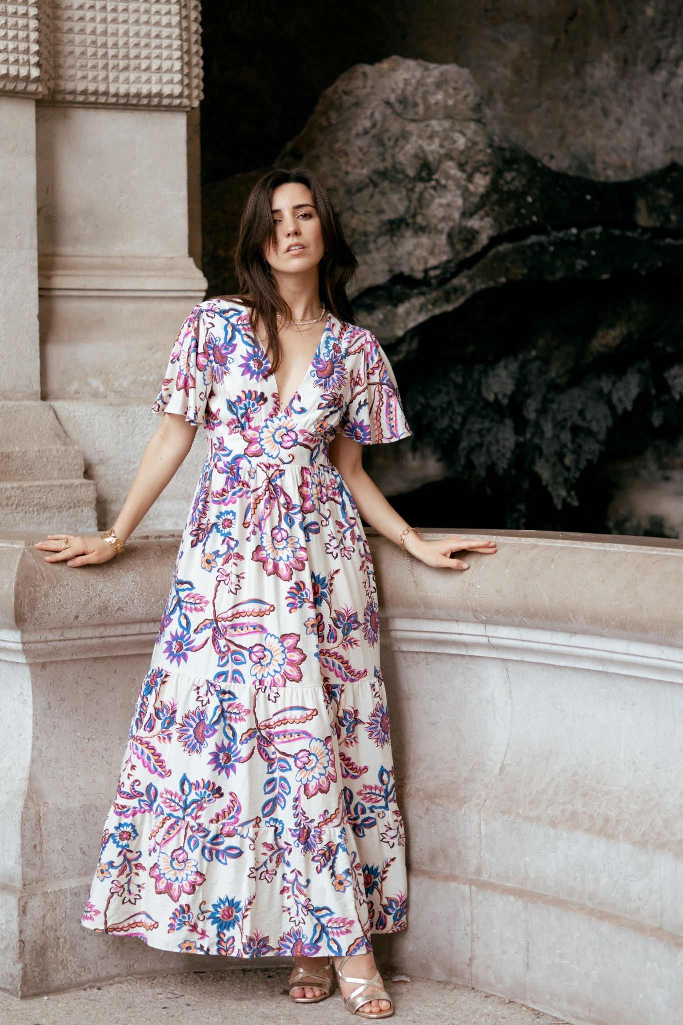 Robe SEVILLA manches volants