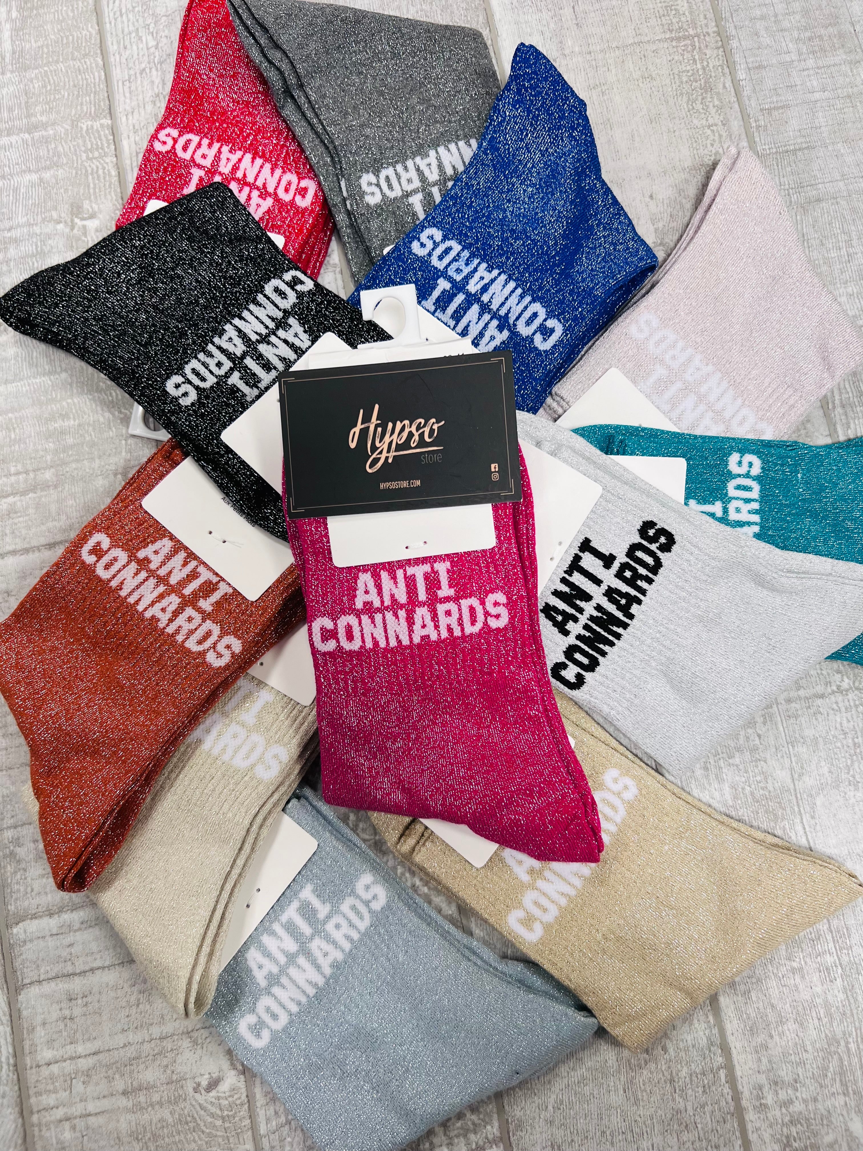 Chaussettes à paillettes ANTI CONNARDS