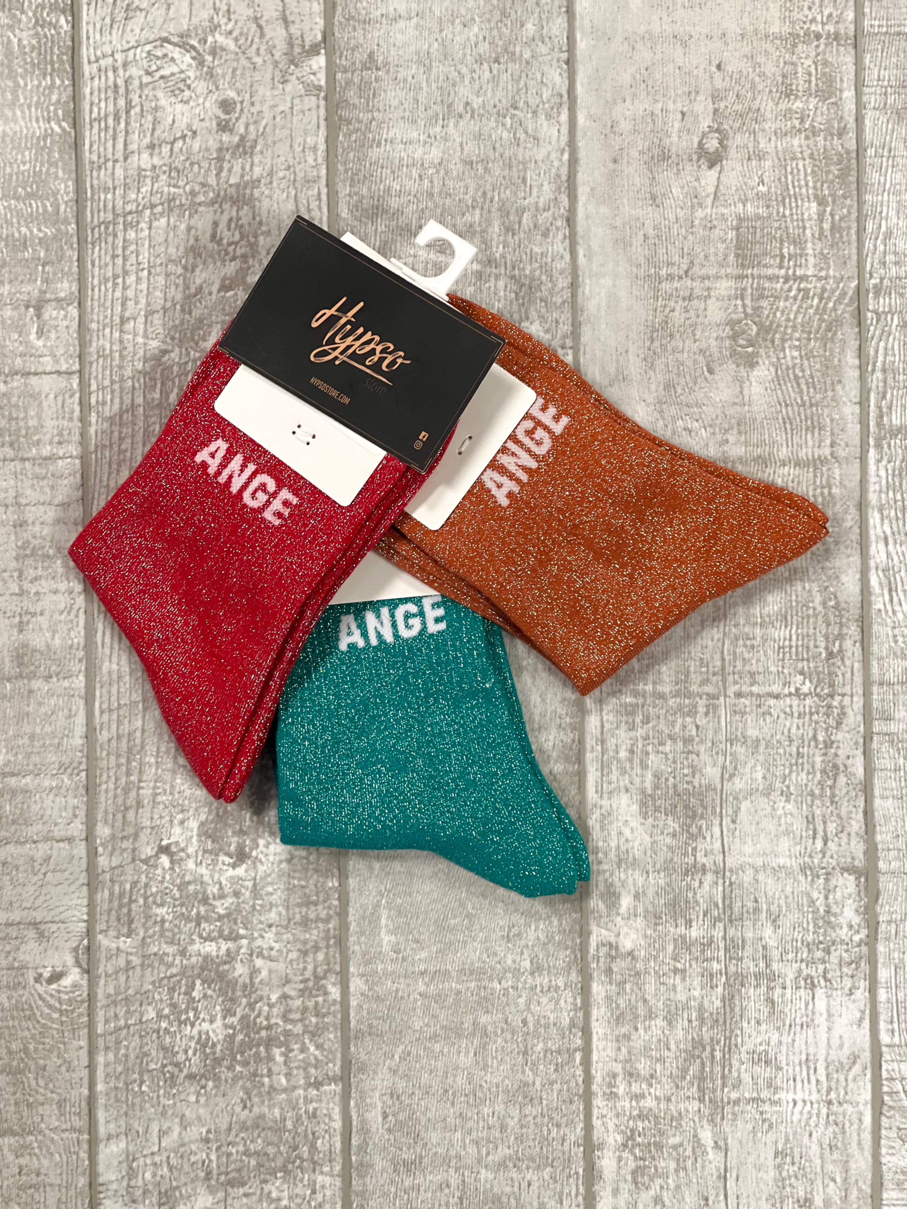 Chaussettes à paillettes ANGE