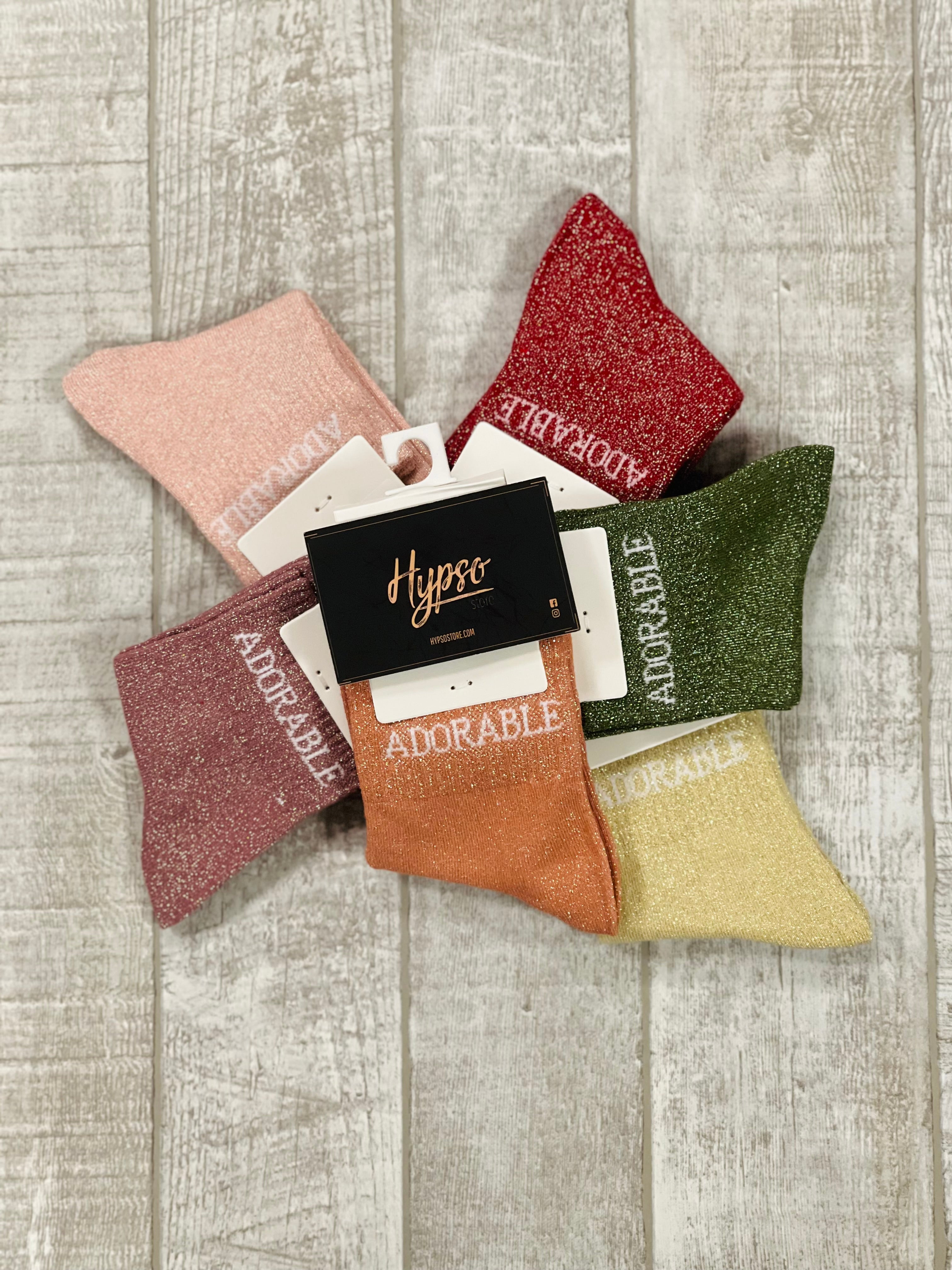 Chaussettes à paillettes enfant ADORABLE (30/35)