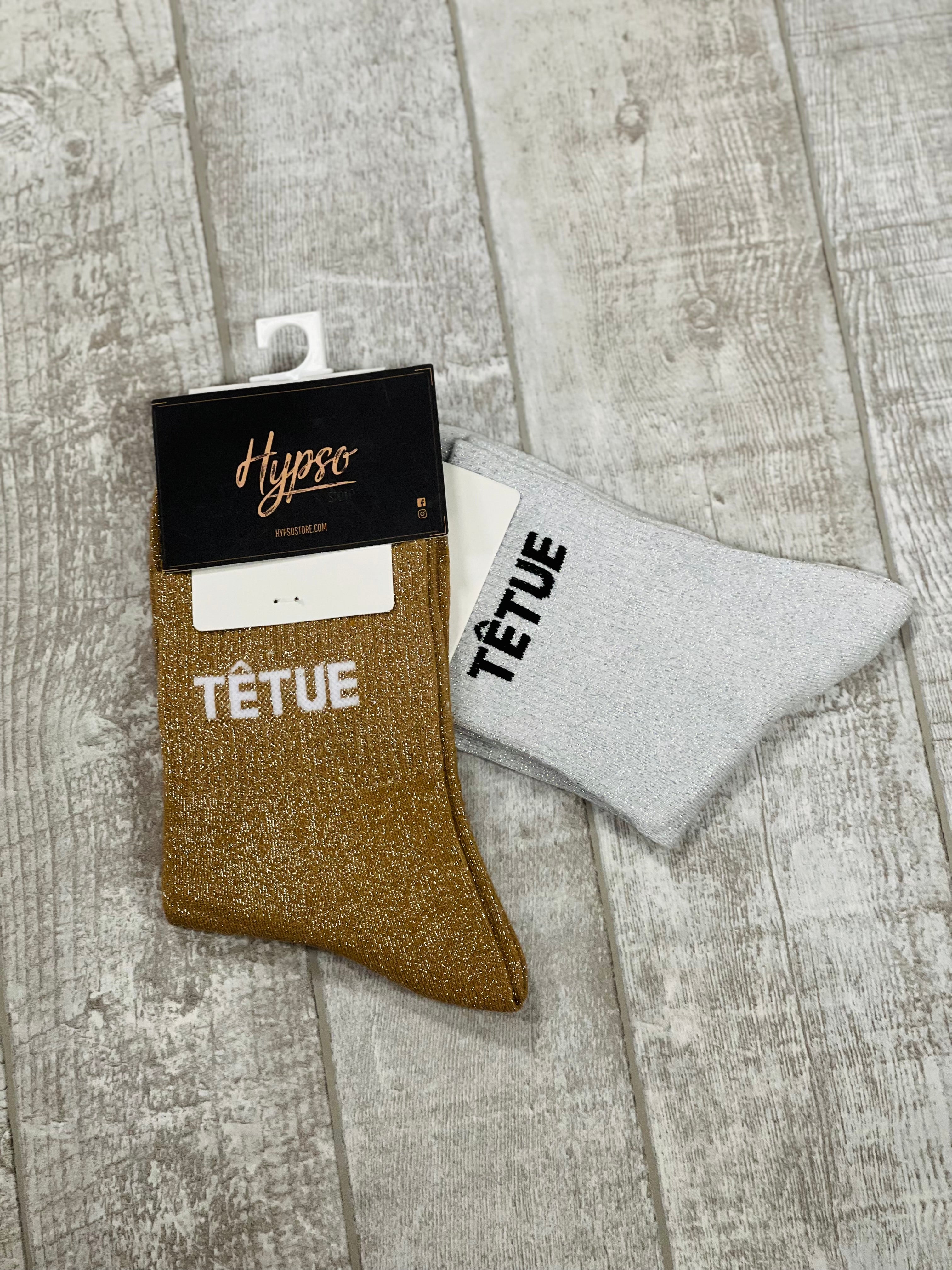 Chaussettes à paillettes TÊTUE