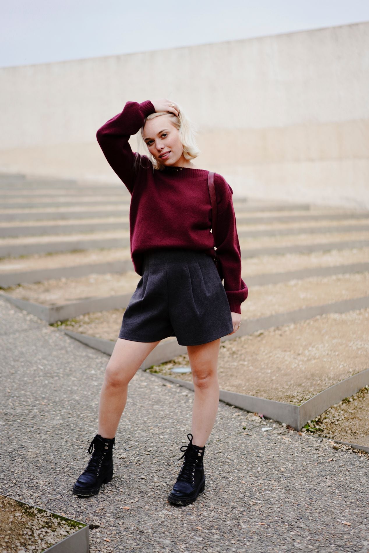 Pull CIALA bordeaux