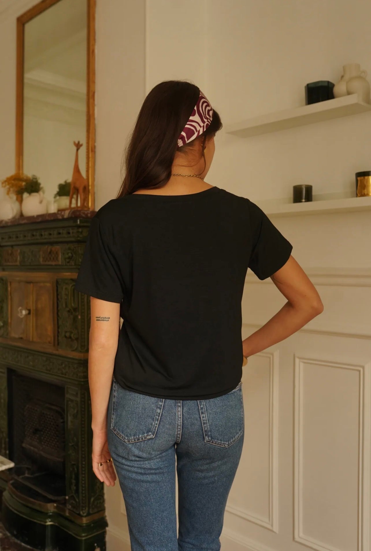 Tee-shirt GALINA noir