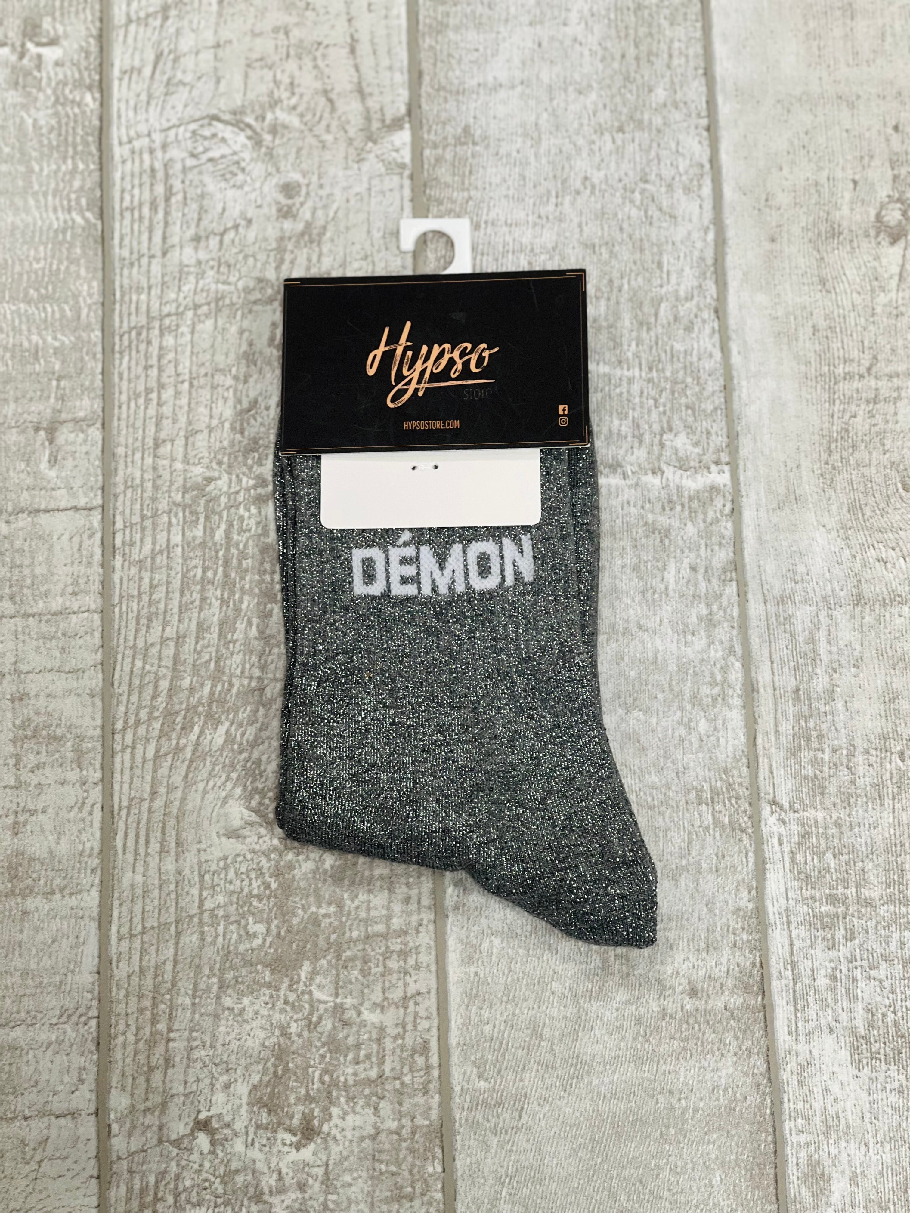 Chaussettes à paillettes DÉMON