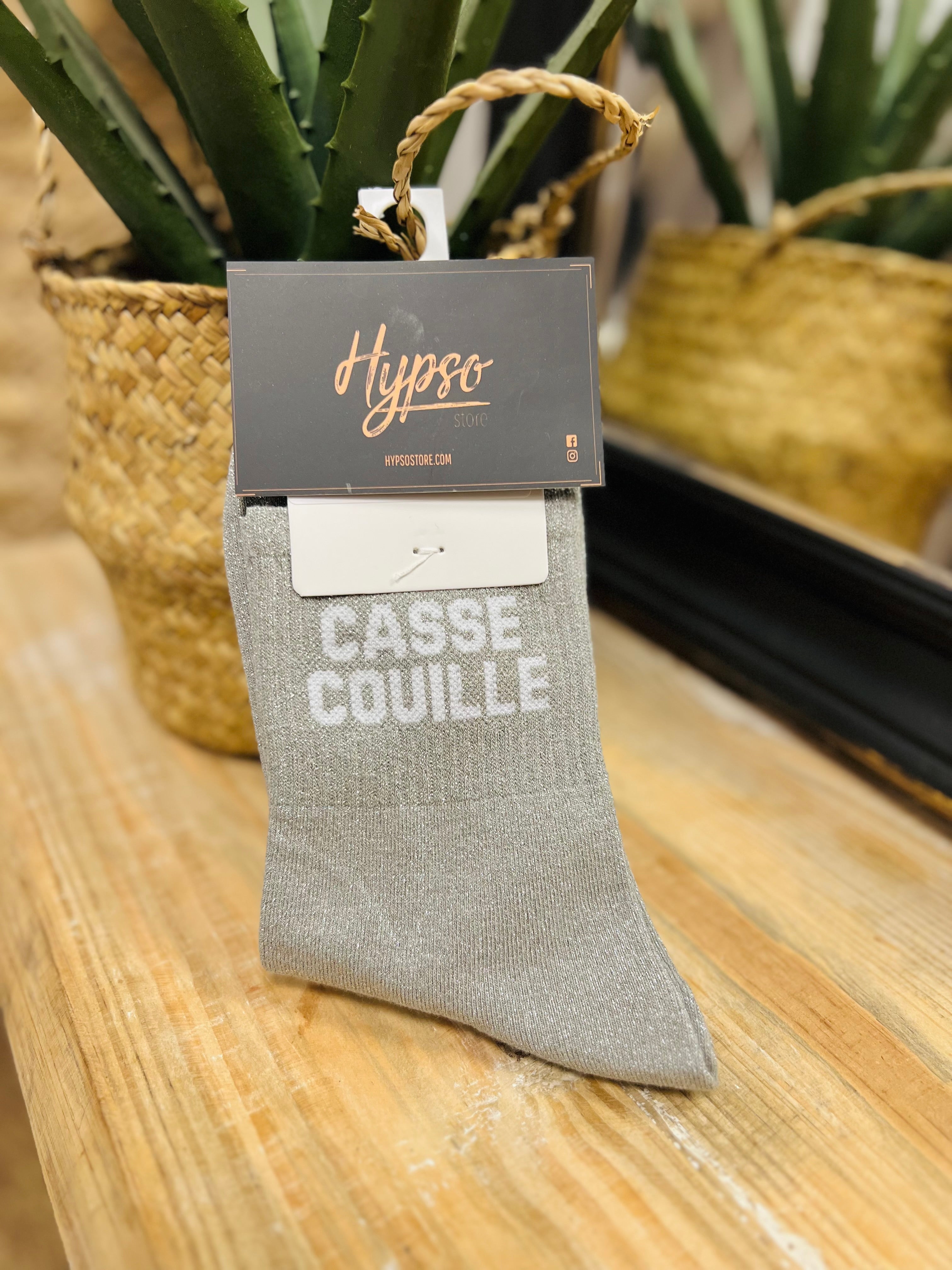Chaussettes à paillettes CASSECOUILLE