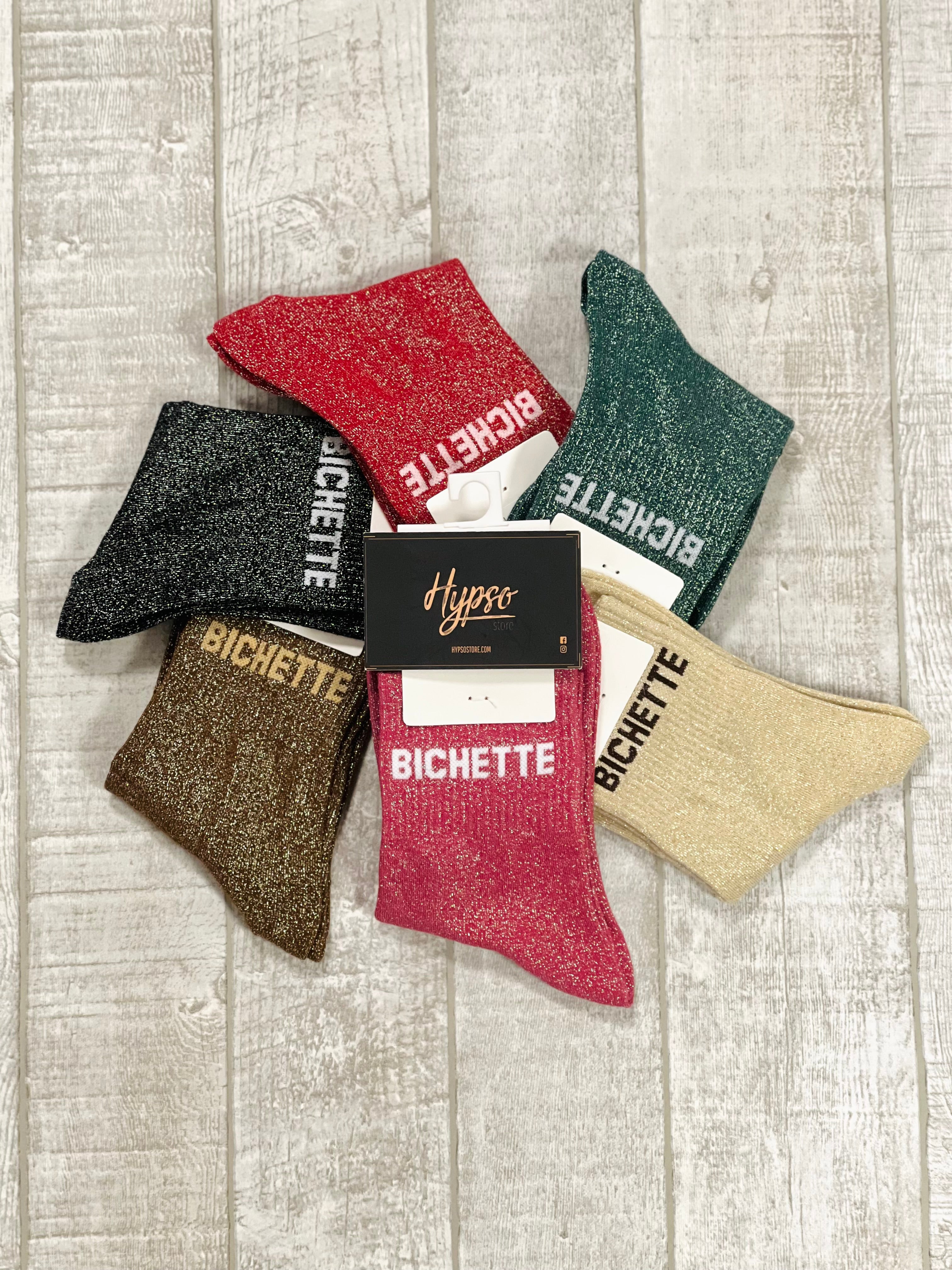 Chaussettes à paillettes BICHETTE
