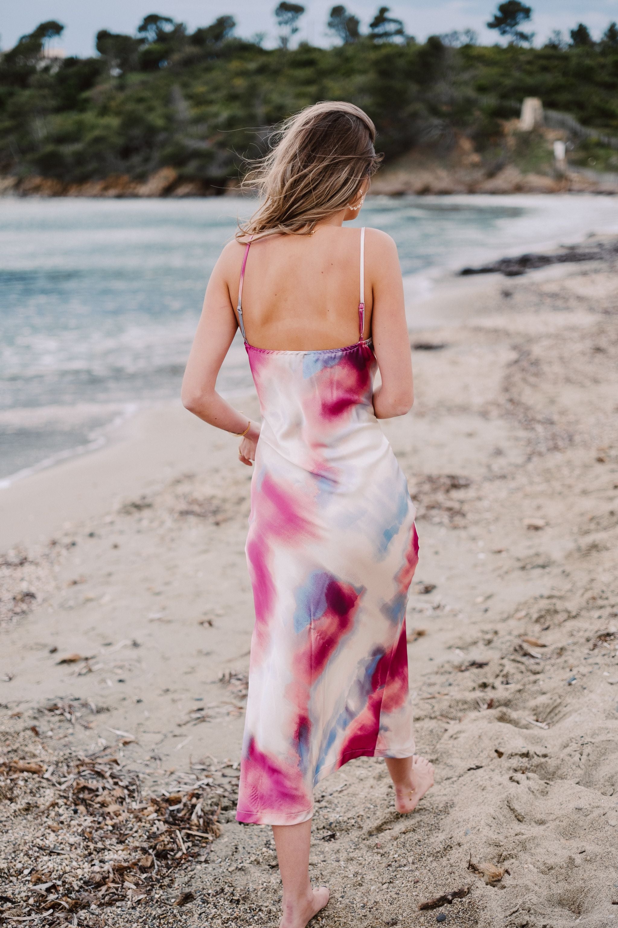 ISIS tie-dye jurk