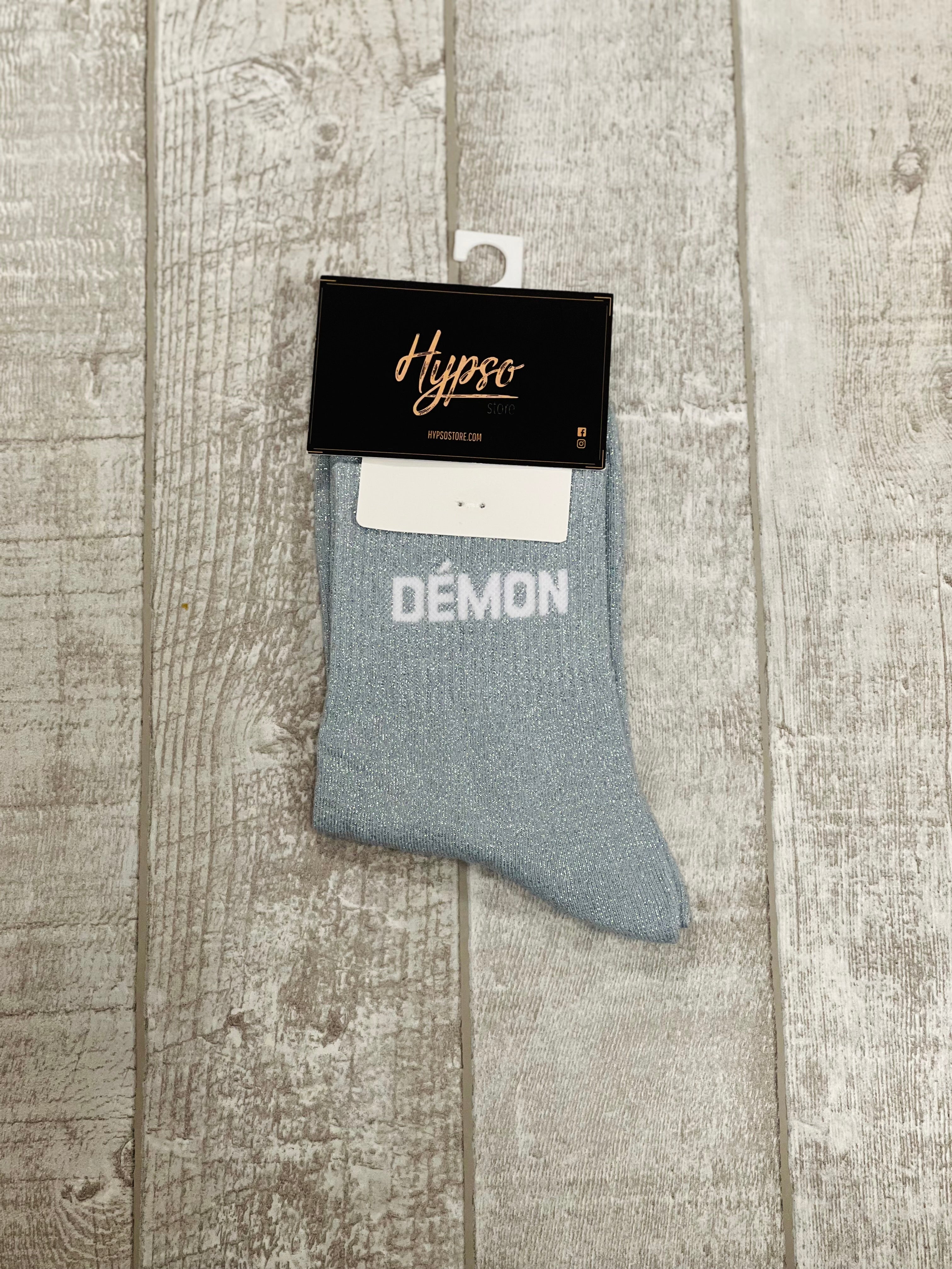 Chaussettes à paillettes DÉMON