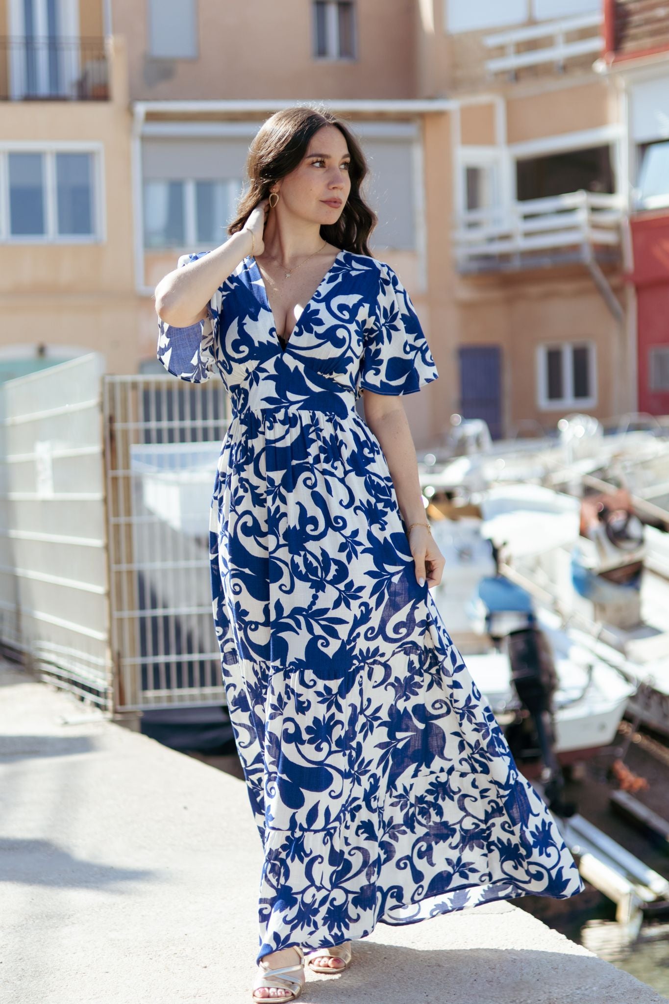 Robe FALISO bleu