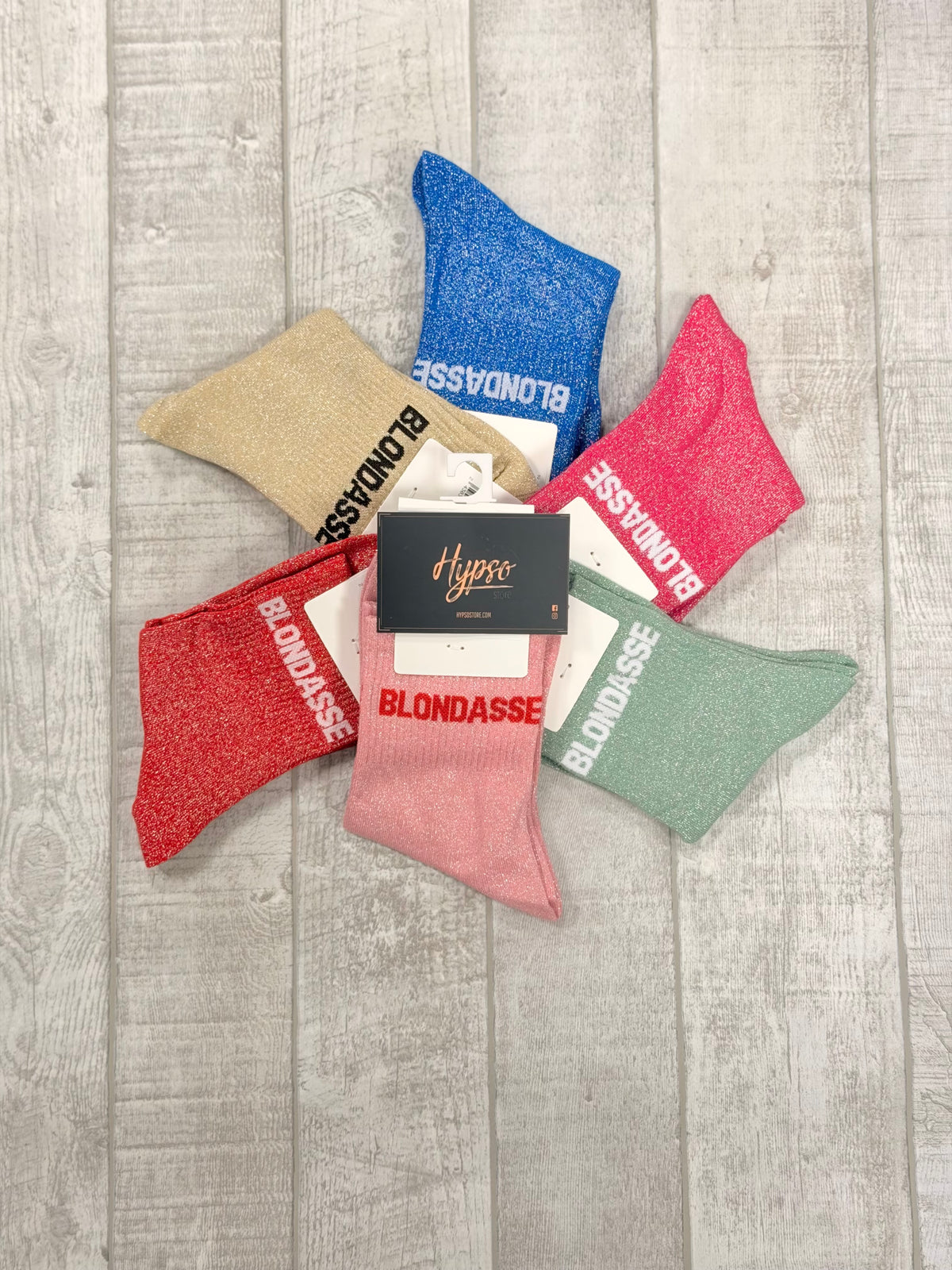 Chaussettes à paillettes BLONDASSE